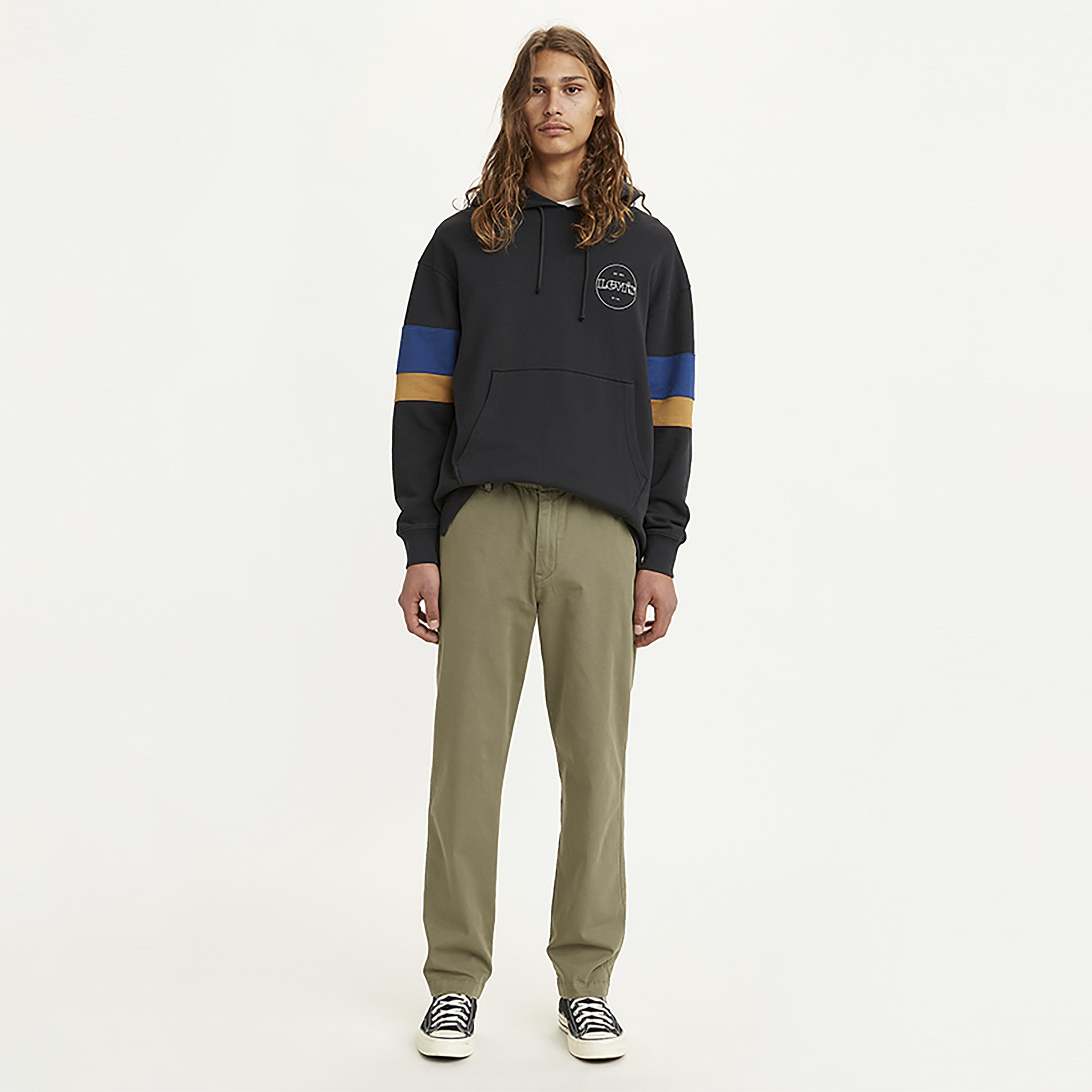 تشينو بانتس من ليفايز ذو متوسط الارتفاع سادة-men-clothing-bottoms-trousersandchinos-chinos-image-2