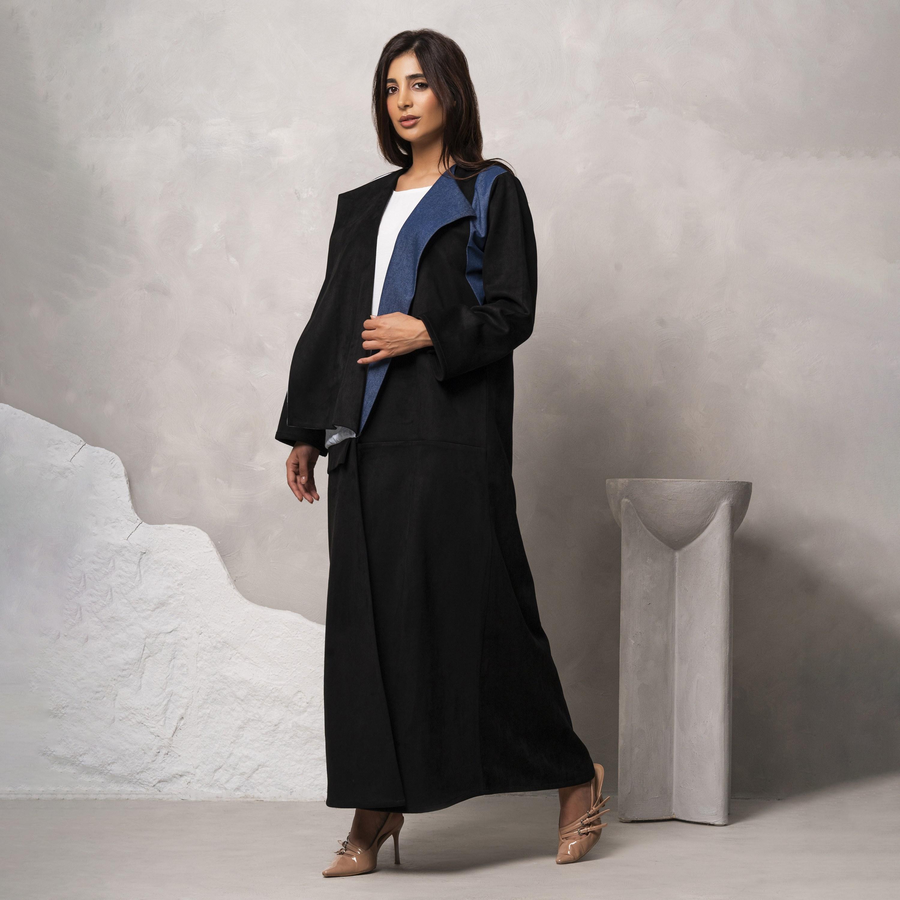 عباية شاموا نسائية مصنوعة يدويًا من جلد سويدي متعدد الألوان من مويستريت-women-arabicclothing-abayas-image-3