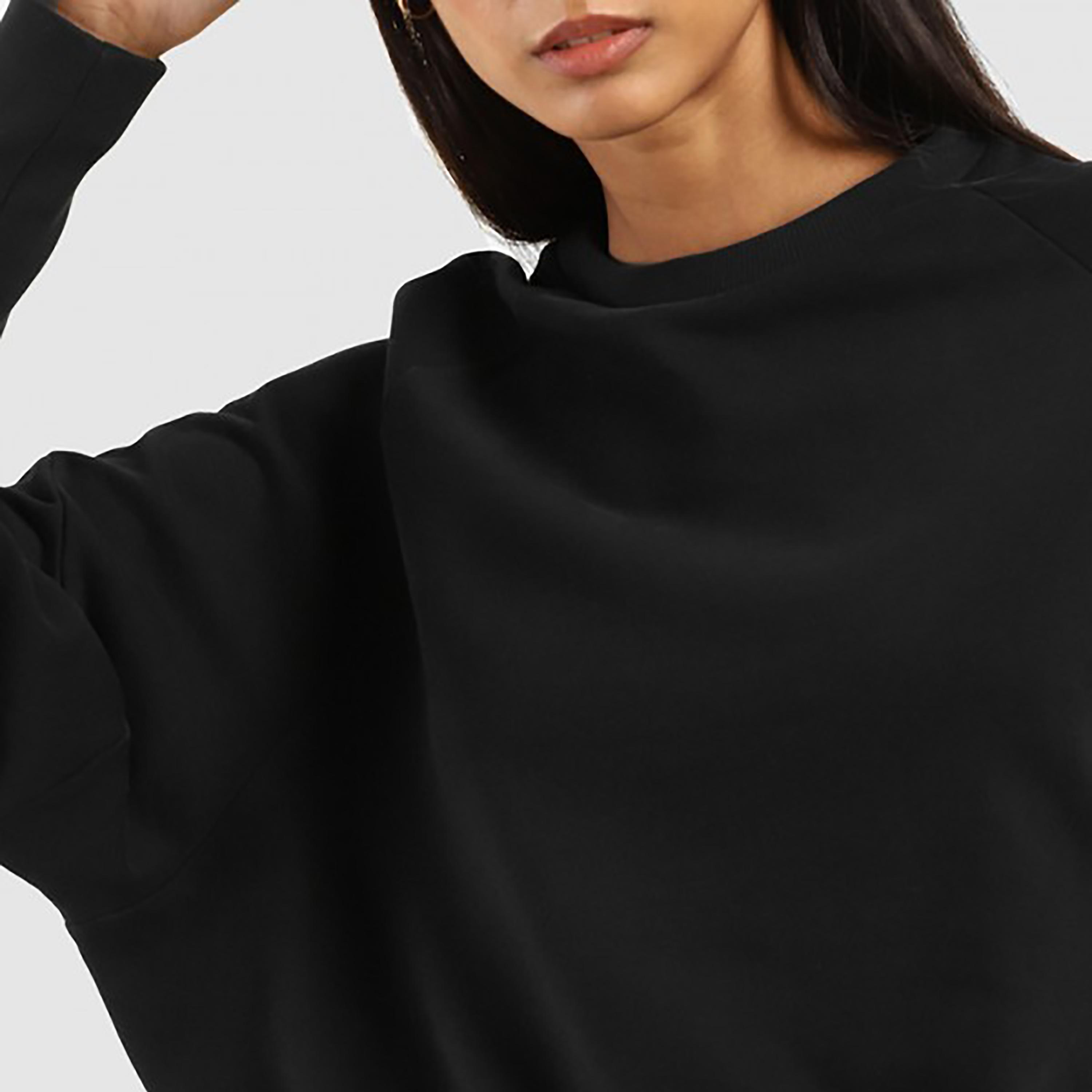 Levi's Plain Crew Neck Raglan Sleeves Sweatshirt-women-clothing-hoodiesandsweatshirts-hoodies-image-3