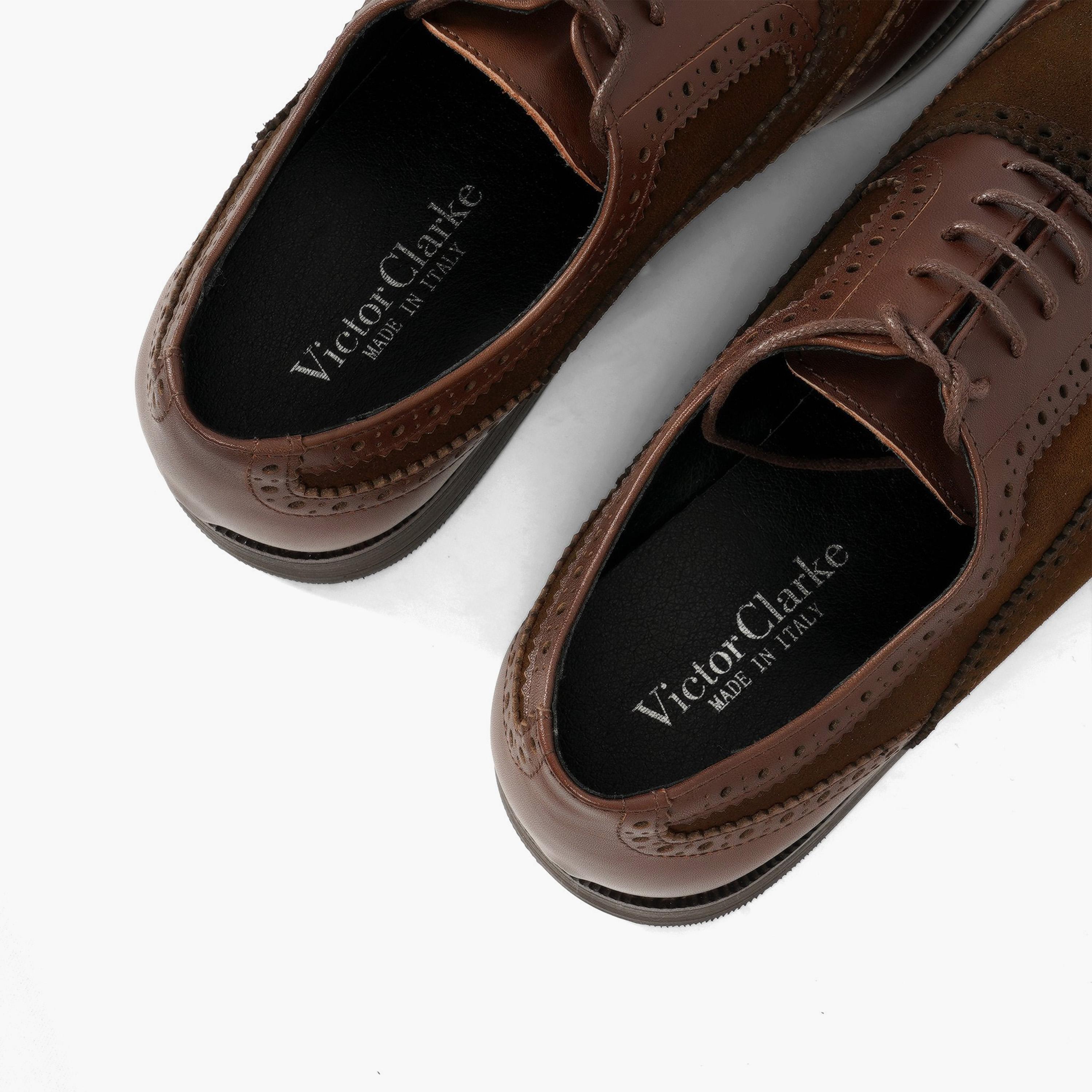 فيكتور كلارك - حذاء بورغ برباط للرجال | A2079-men-shoes-formalshoes-image-4