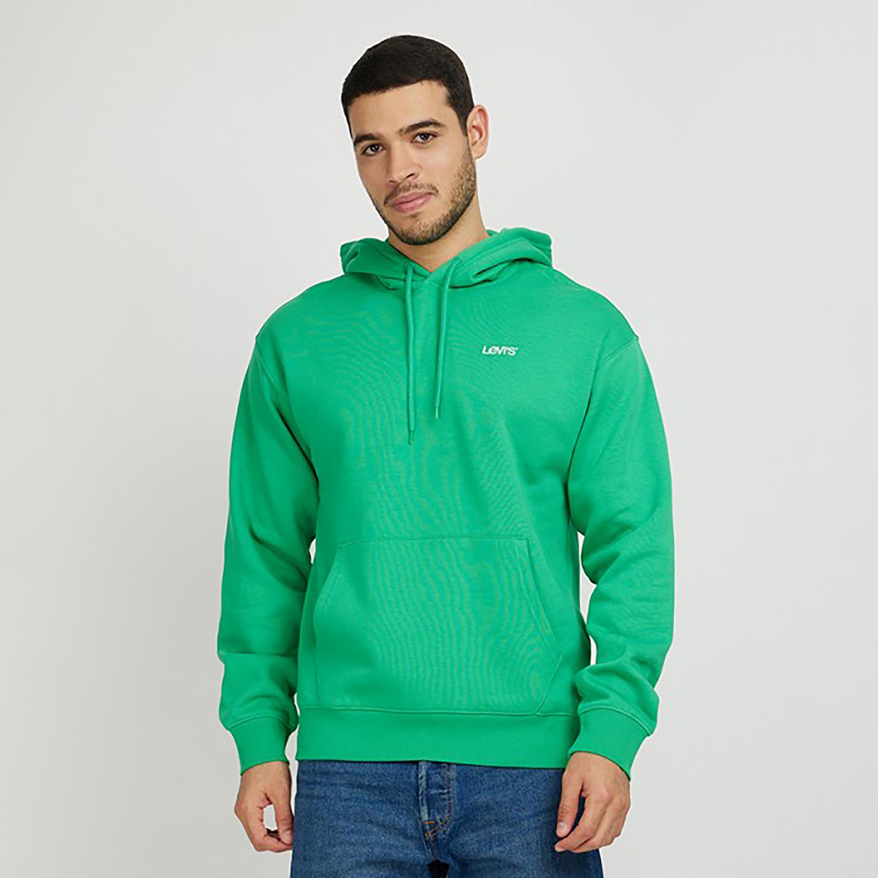 Levi's Plain Hoodie with Kangaroo Pocket-men-clothing-hoodiesandsweatshirts-image-1