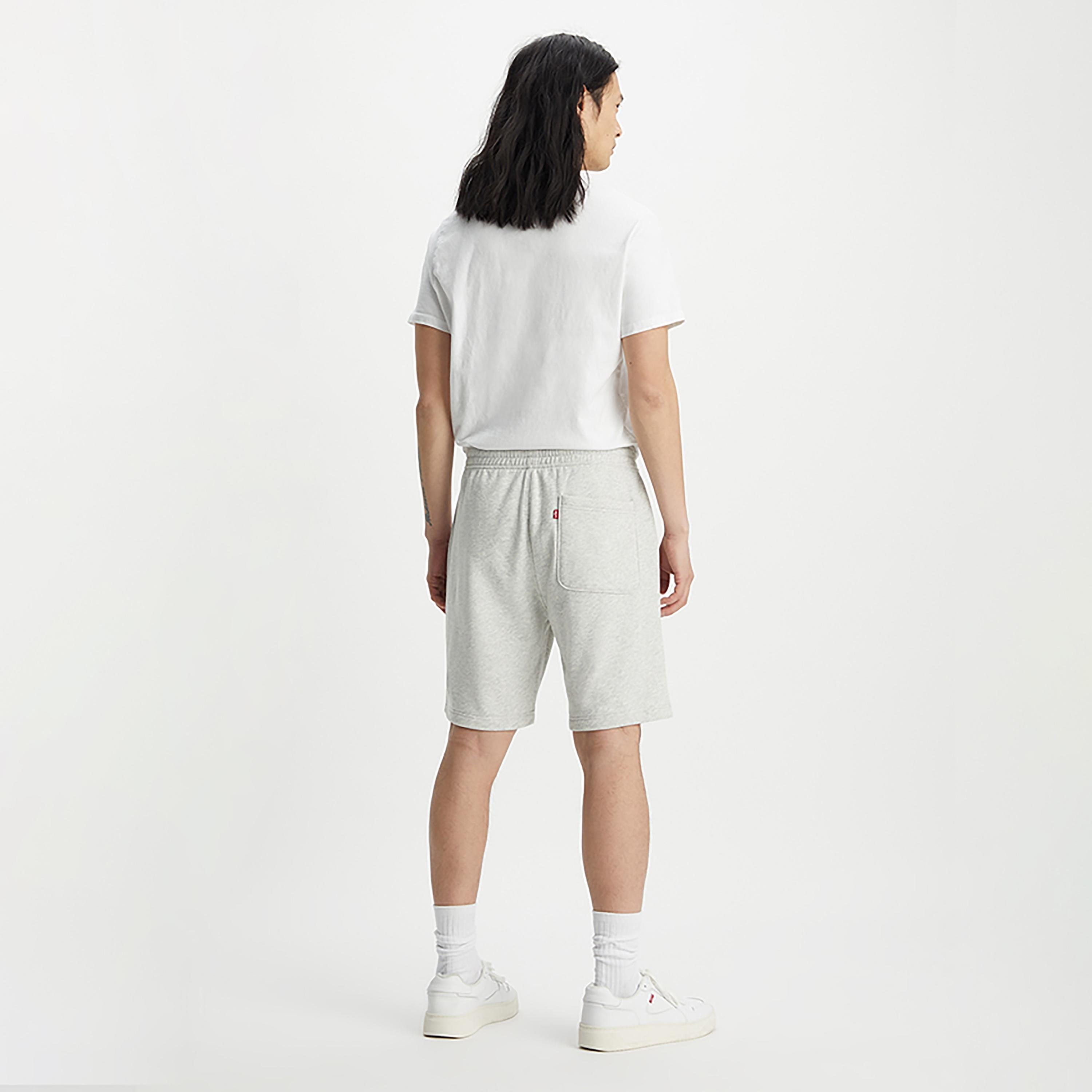 Levi's Logo Mid-Rise Drawstring Shorts-men-clothing-bottoms-shorts-image-3