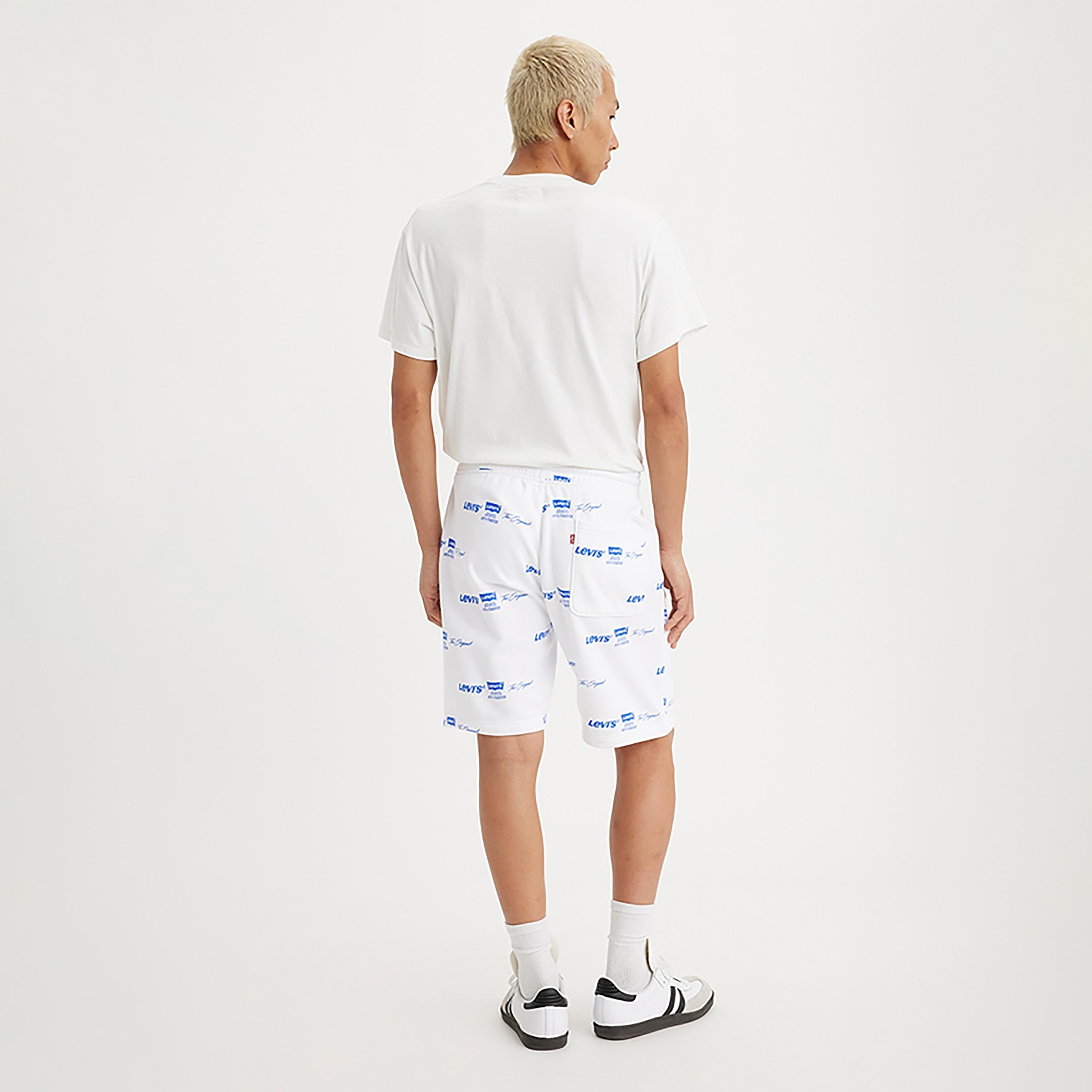 Levi's Monogram Mid-Rise Drawstring Shorts-men-clothing-bottoms-shorts-image-3