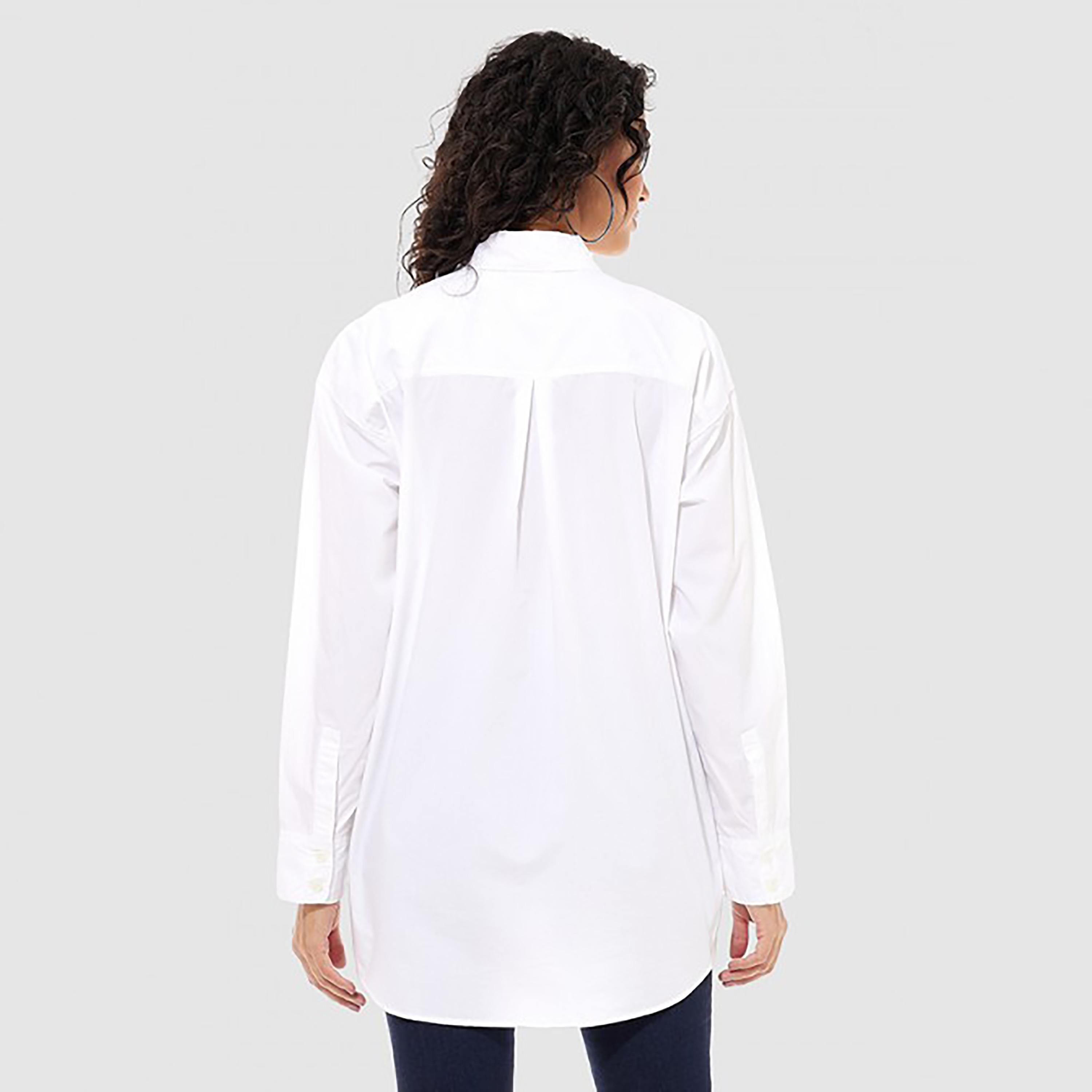 Levi's Plain Collared Long Sleeves Casual Shirt-women-clothing-shirtsandblouses-shirts-image-4