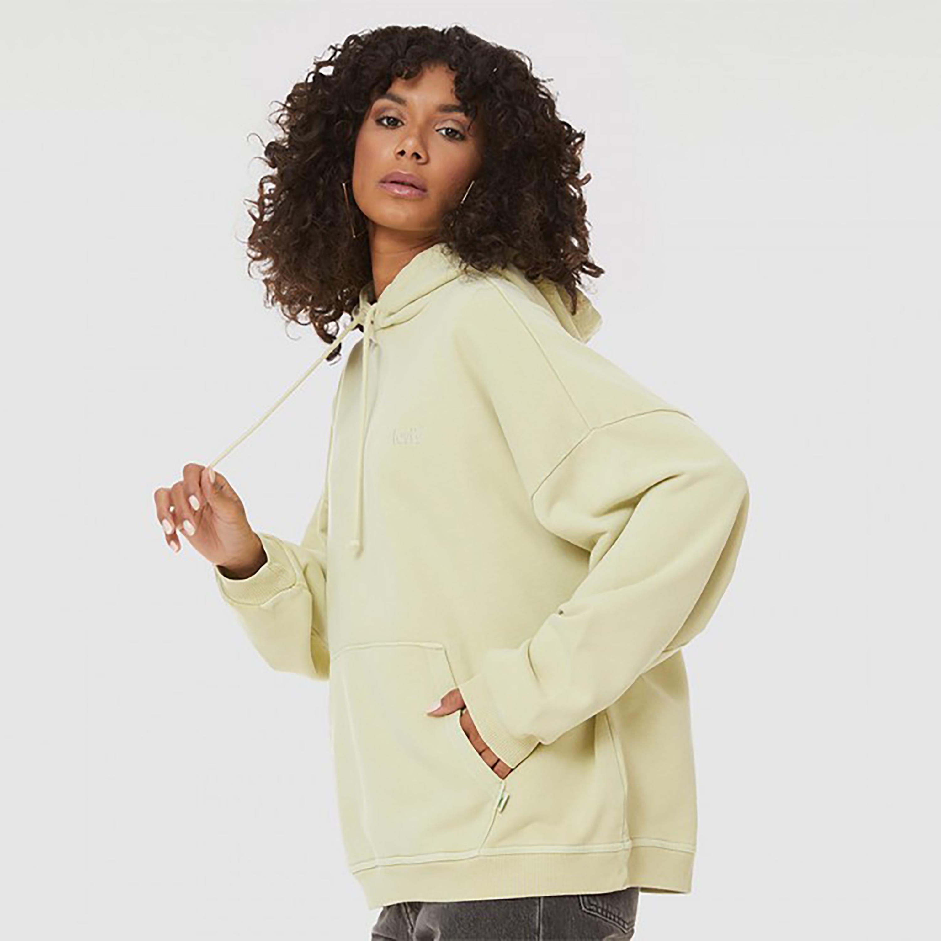 هودي من ليفايز مع شعار بأكمام طويلة مع جيب كانغارو-women-clothing-hoodiesandsweatshirts-hoodies-image-2