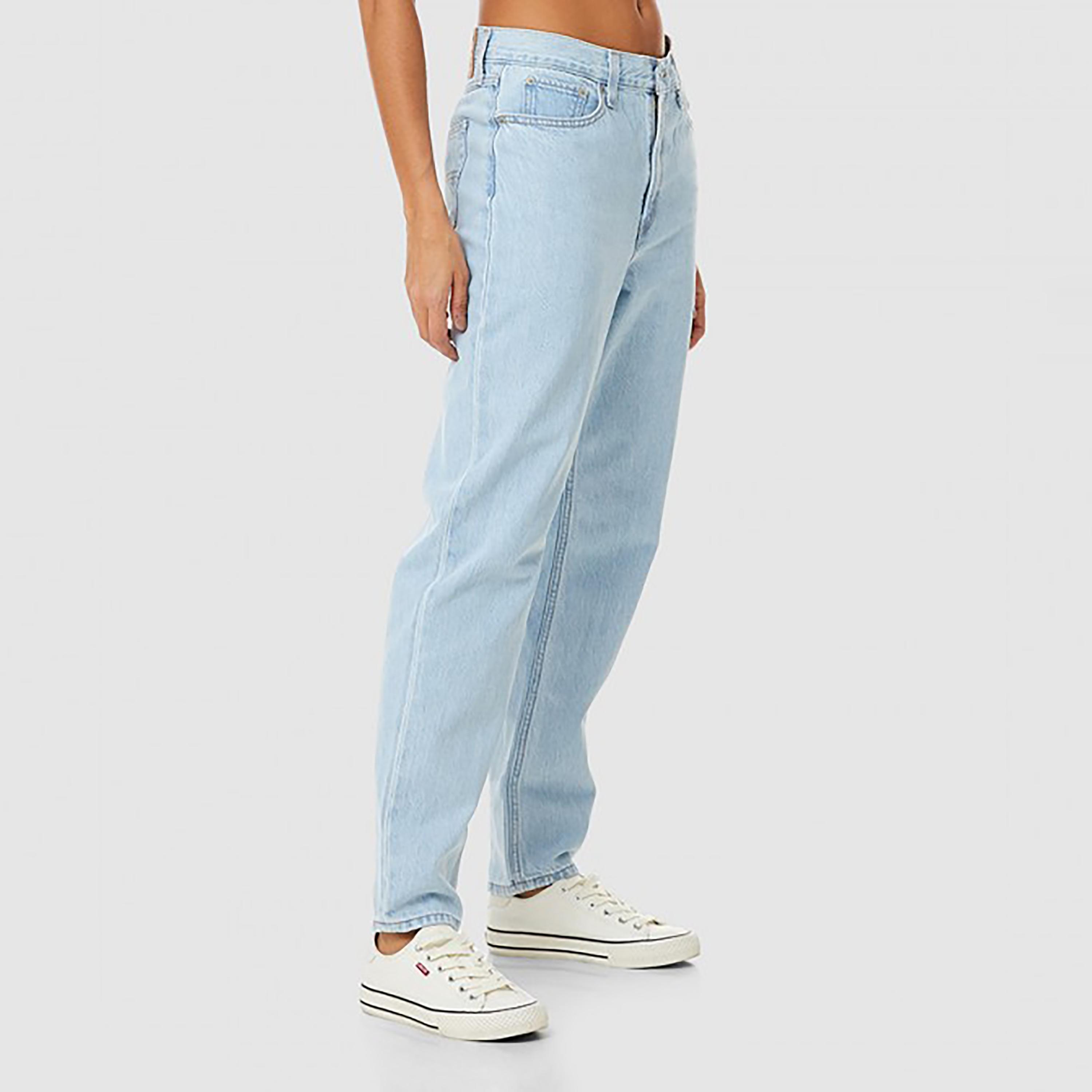 Levi's 80S Blue Boyfriend Fit Mid-Rise Pocket Detail Jeans-women-clothing-bottoms-jeans-image-2