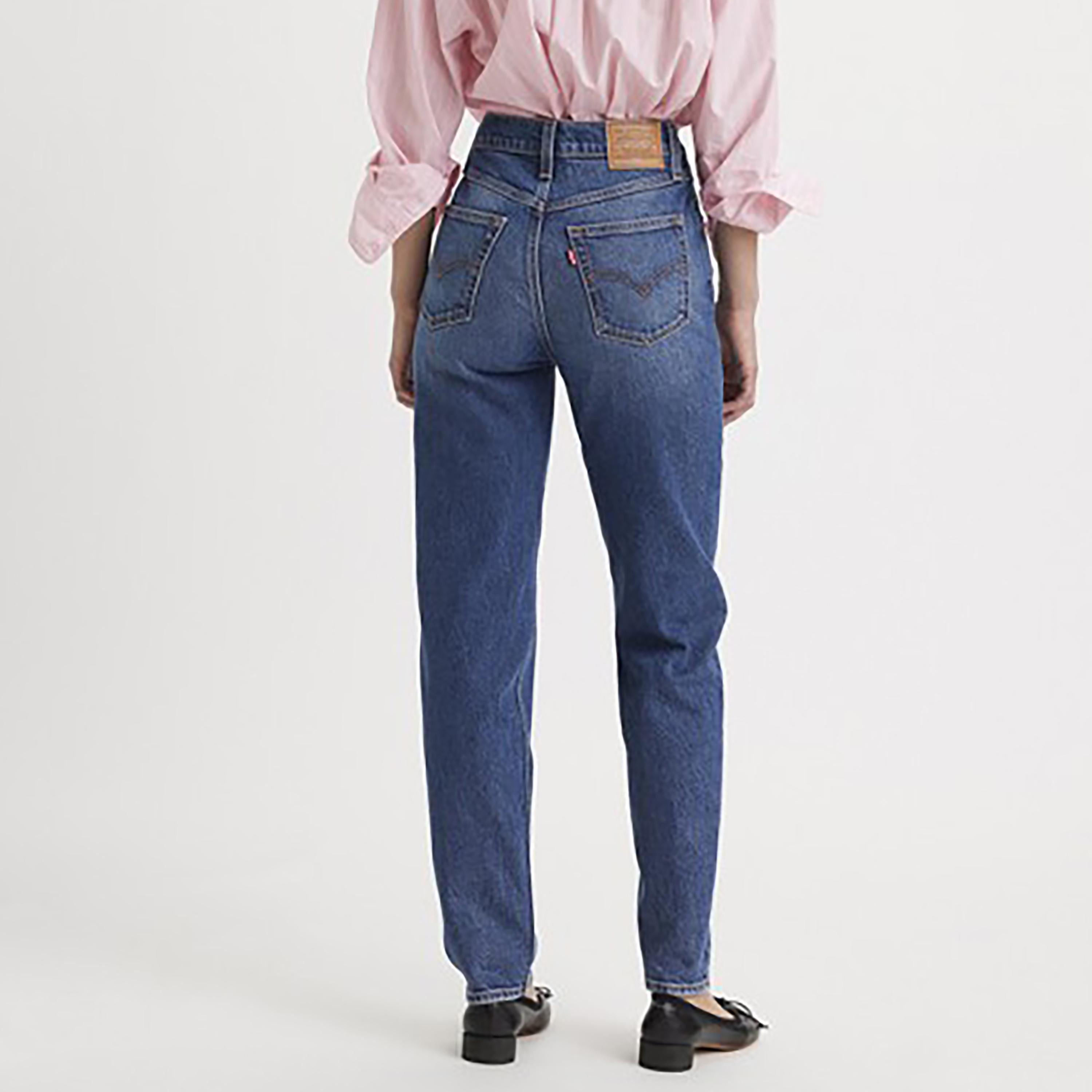 بنطال جينز من ليفايز 80S بلون ازرق ذو اسكيني فت وجيب مرتفع الارتفاع-women-clothing-bottoms-jeans-image-2