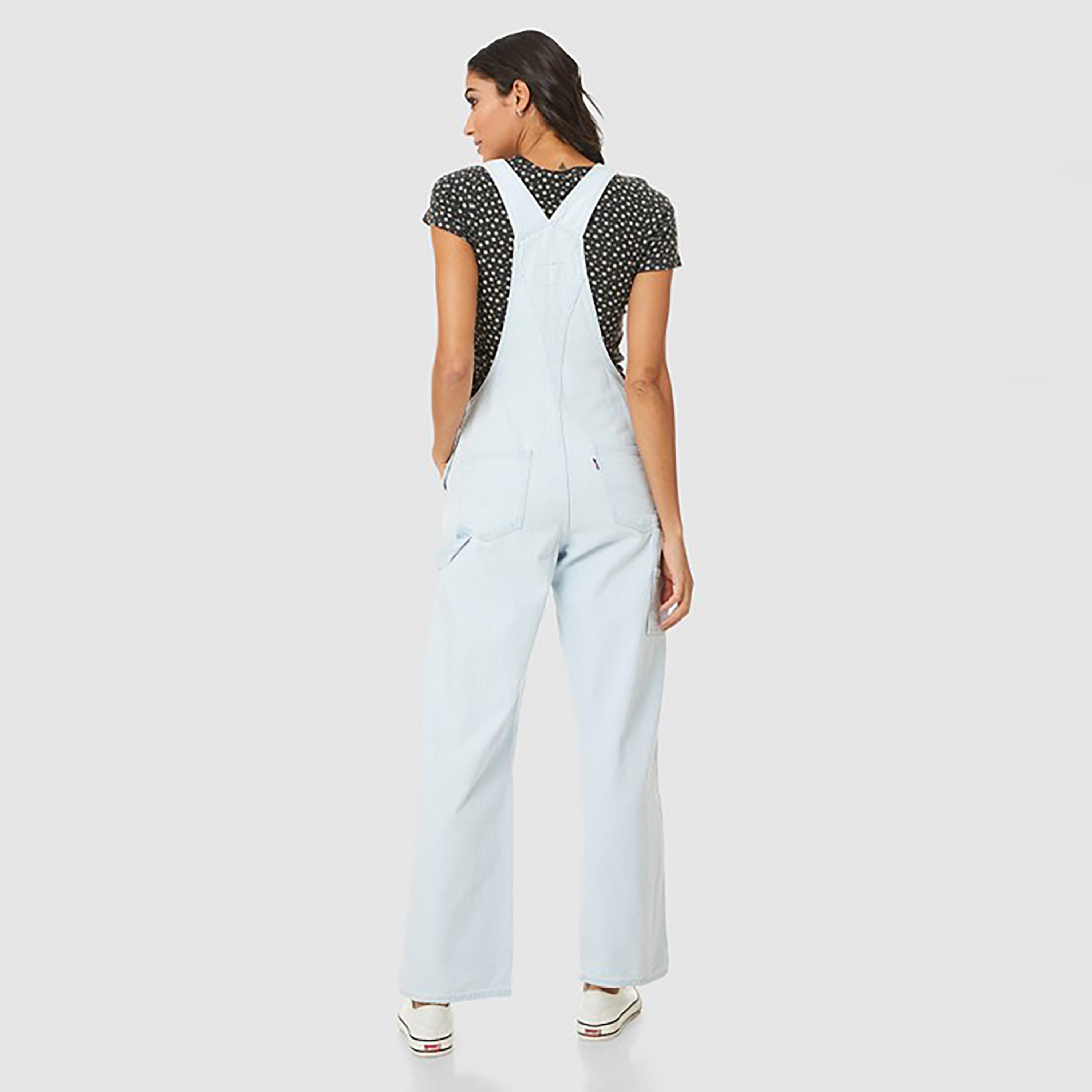 Levi's Plain Shoulder Straps Dungaree-women-clothing-dresses-image-4
