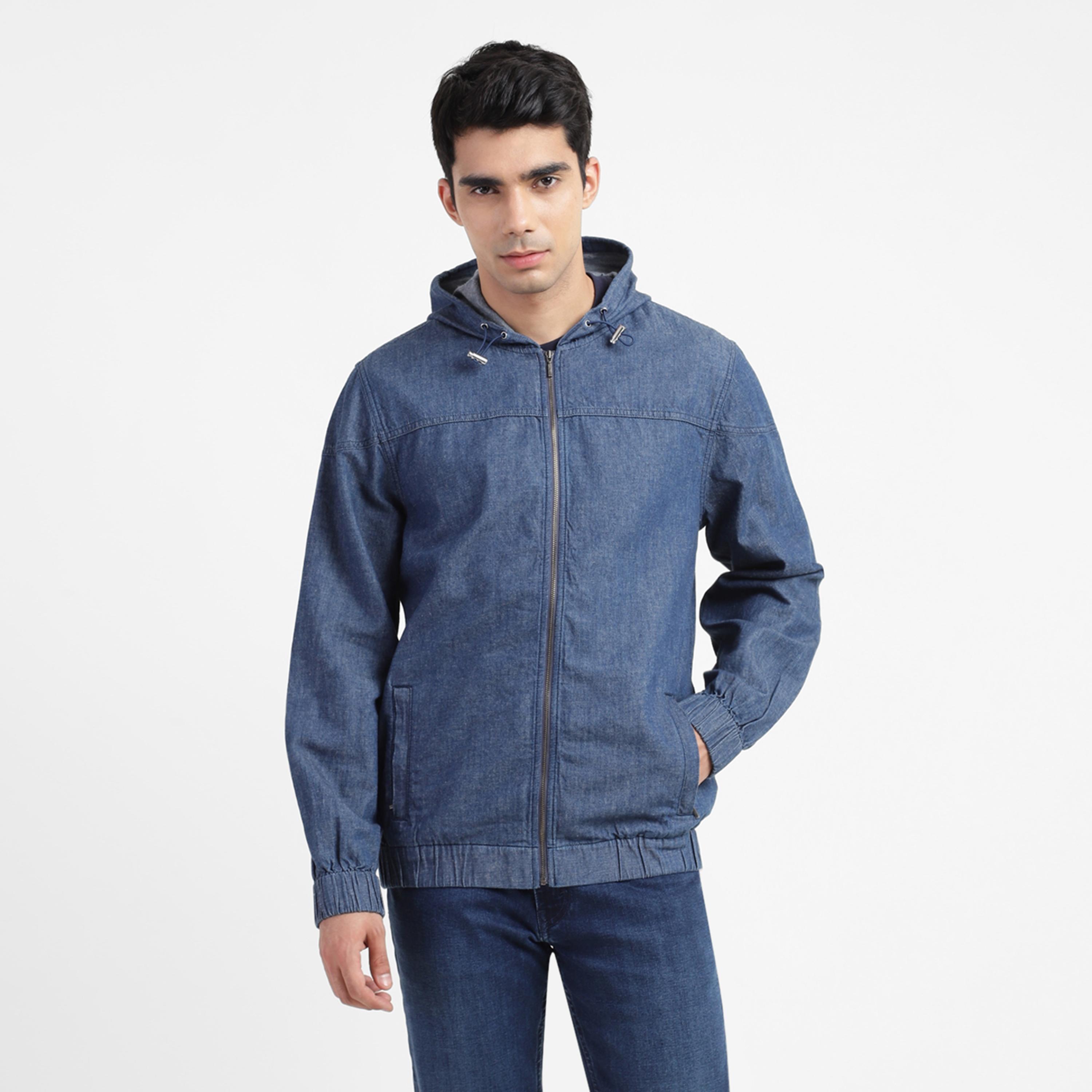 Levi's Plain Hooded Jacket-men-clothing-jacketsandblazers-jackets-image-1
