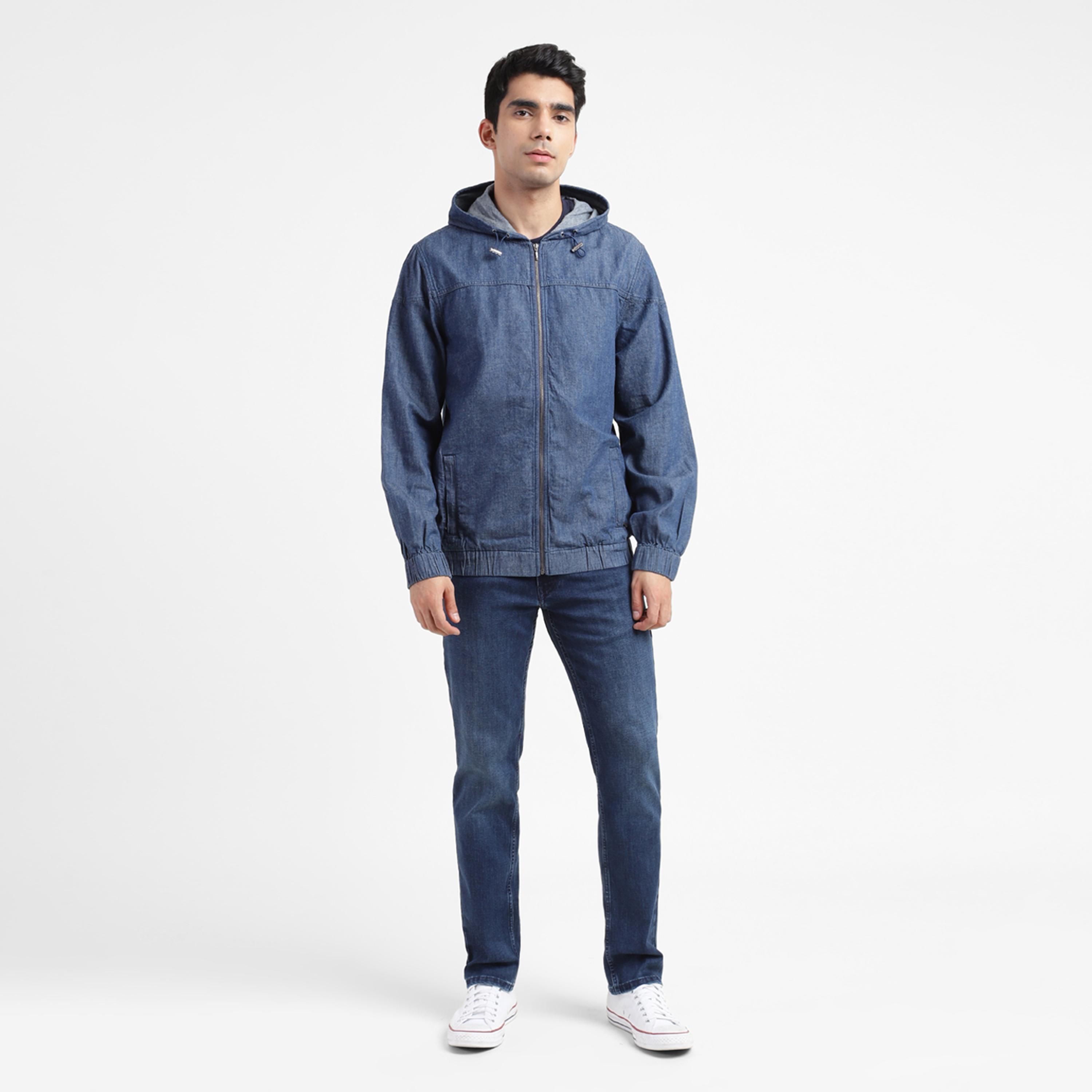 Levi's Plain Hooded Jacket-men-clothing-jacketsandblazers-jackets-image-2