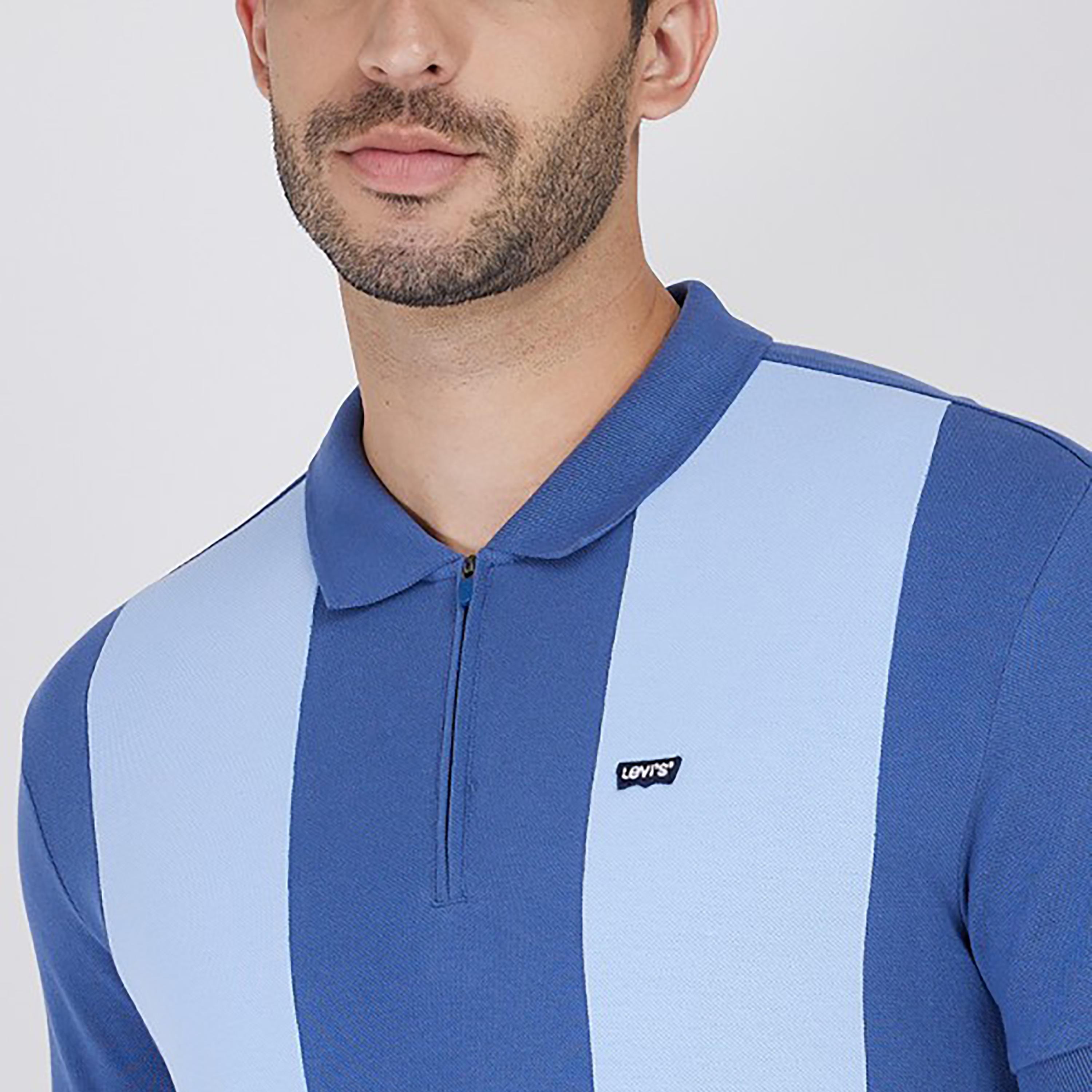 بولو تي شيرت ذو ياقة من ليفايز بأكمام قصيرة مع كلر بلوك-men-clothing-tshirtsandpolos-polos-image-3