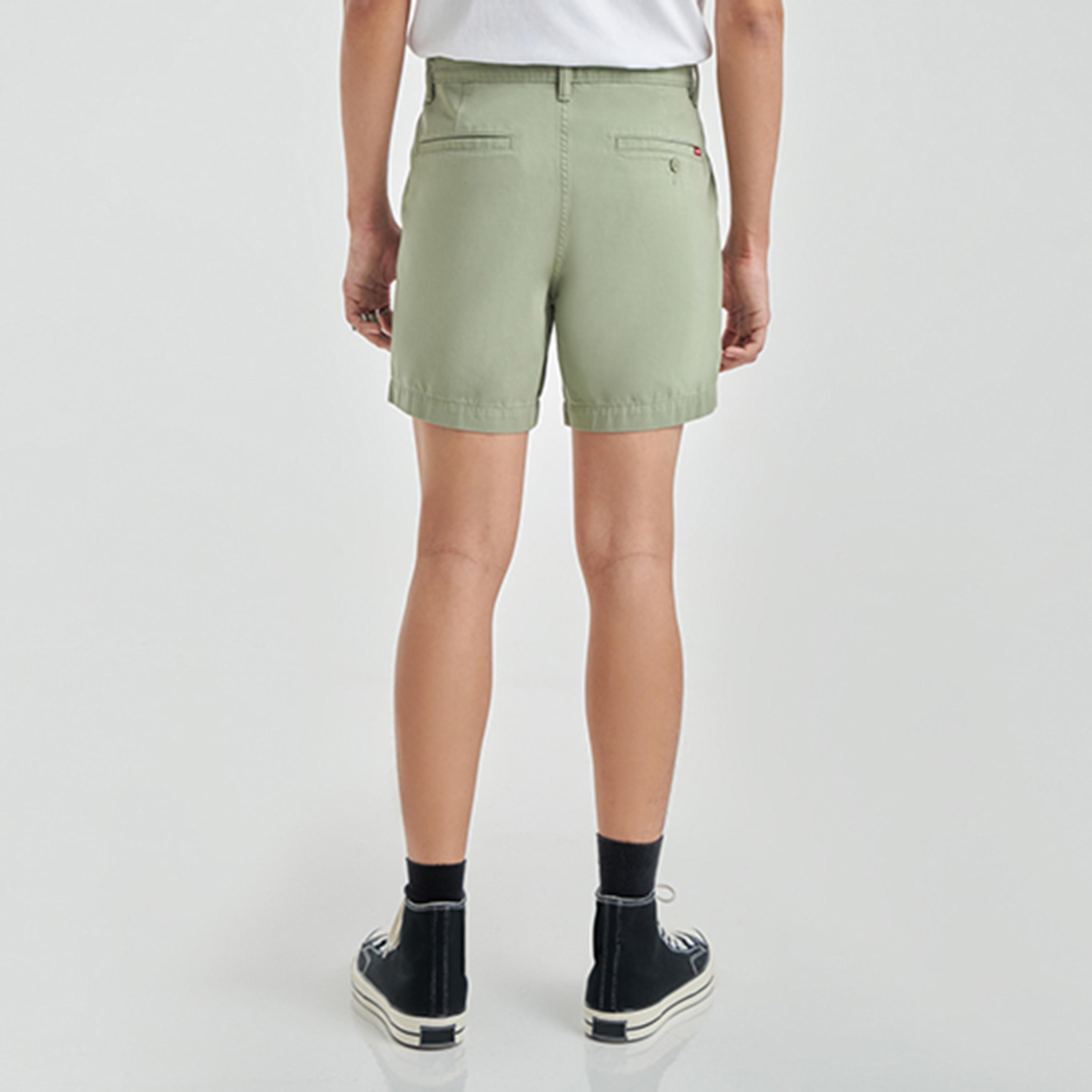Levi's Plain Mid-Rise Buttoned Shorts-men-clothing-bottoms-shorts-image-3