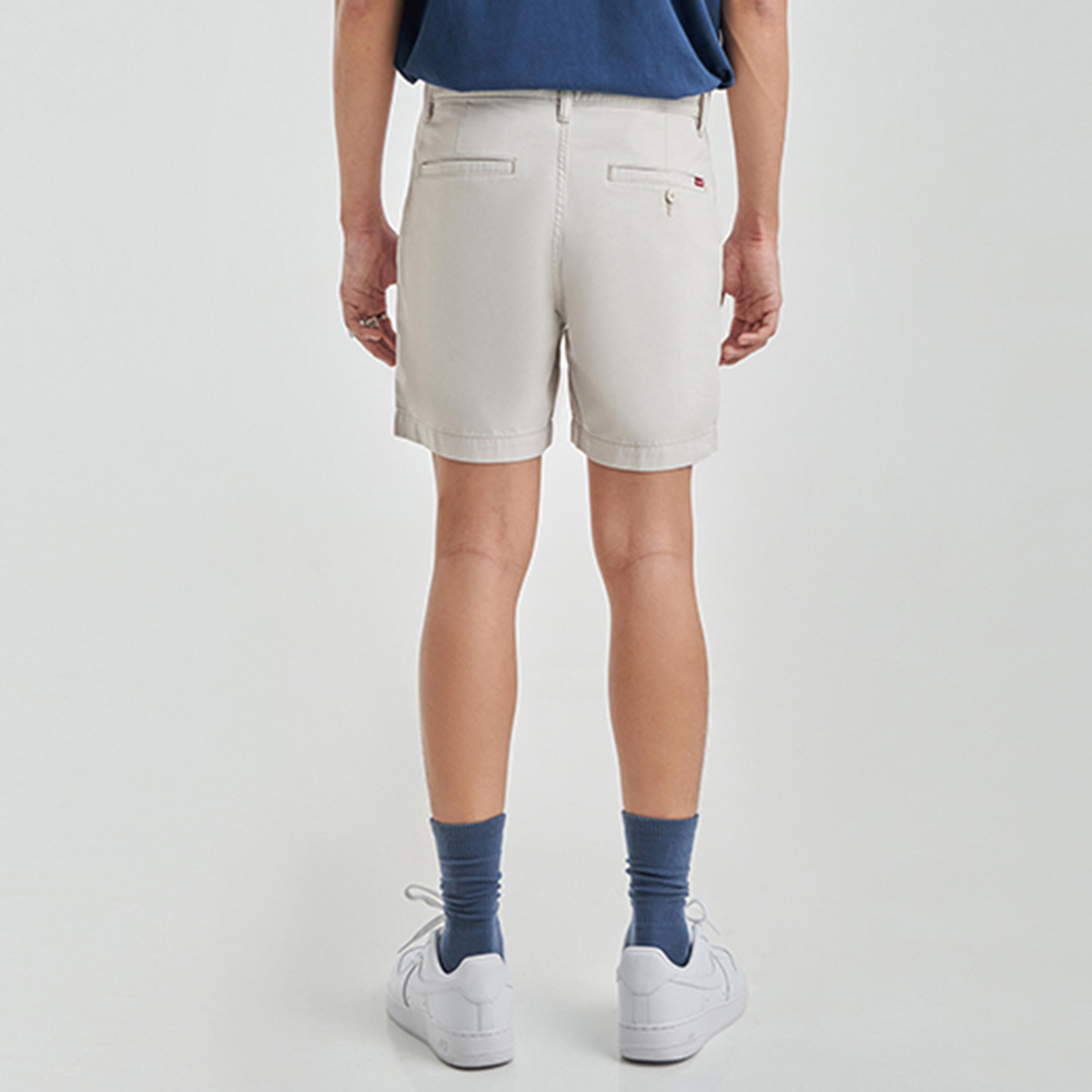 Levi's Plain Mid-Rise Buttoned Shorts-men-clothing-bottoms-shorts-image-3