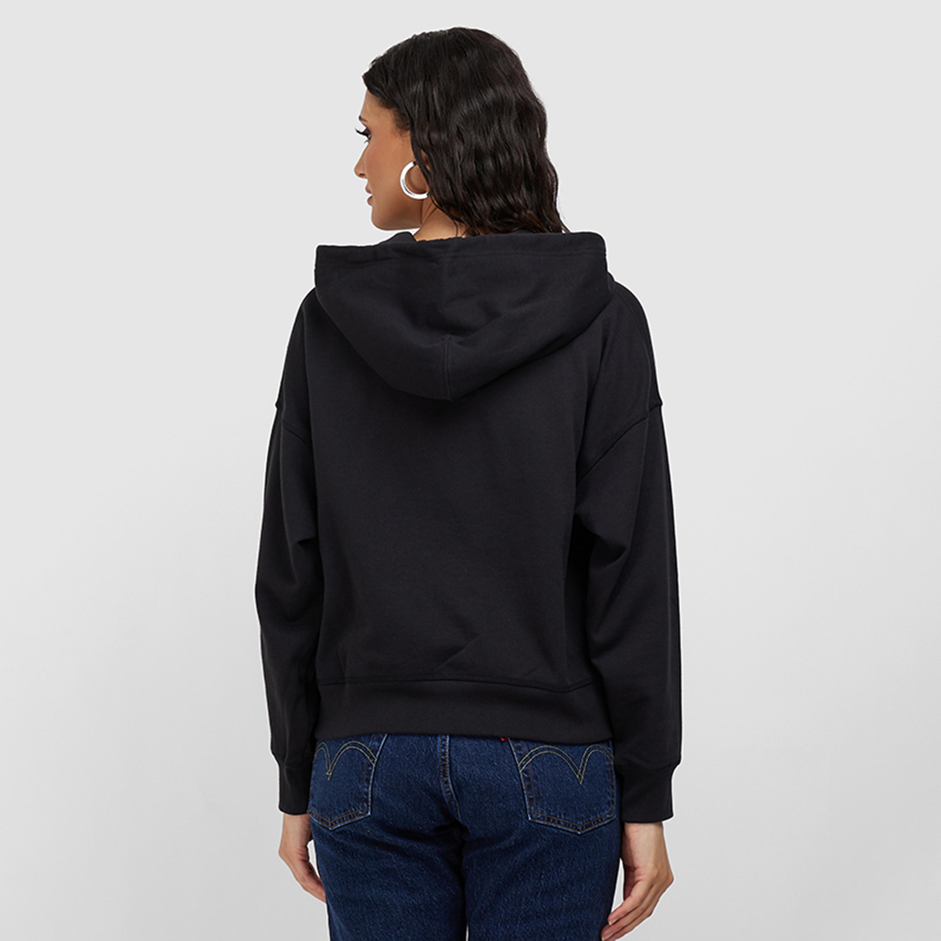 هودي من ليفايز مع مطبوع بأكمام طويلة مع جيب كانغارو-women-clothing-hoodiesandsweatshirts-hoodies-image-2