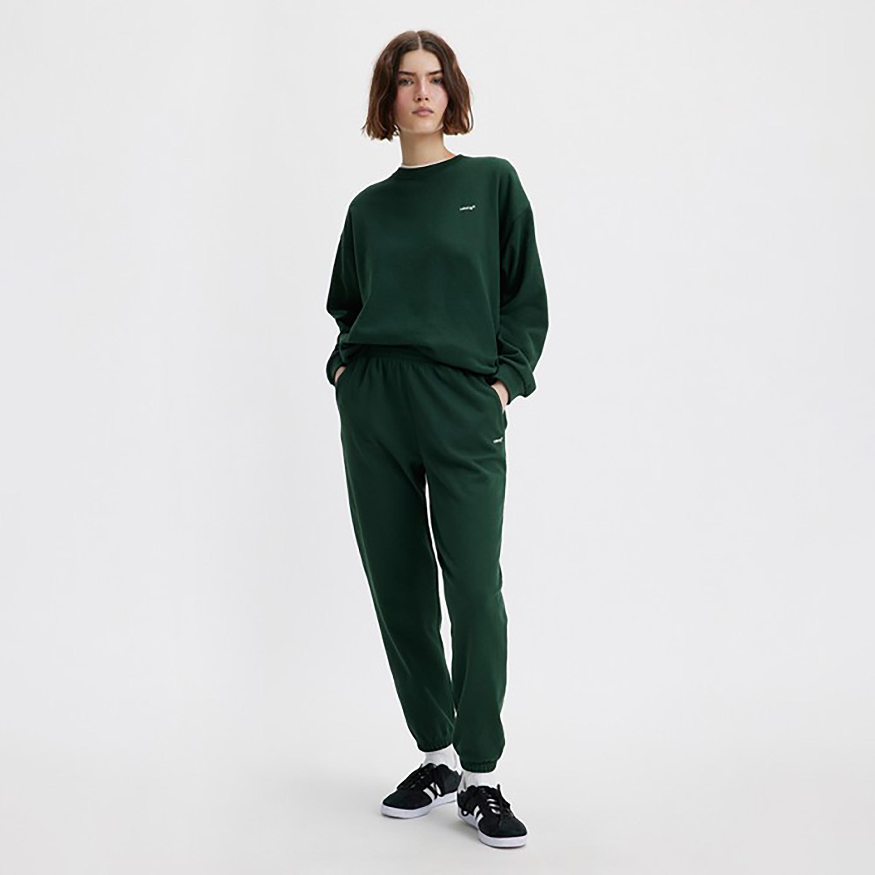 Levi's Plain Mid-Rise Elasticated Jogger-women-clothing-bottoms-joggers-image-2