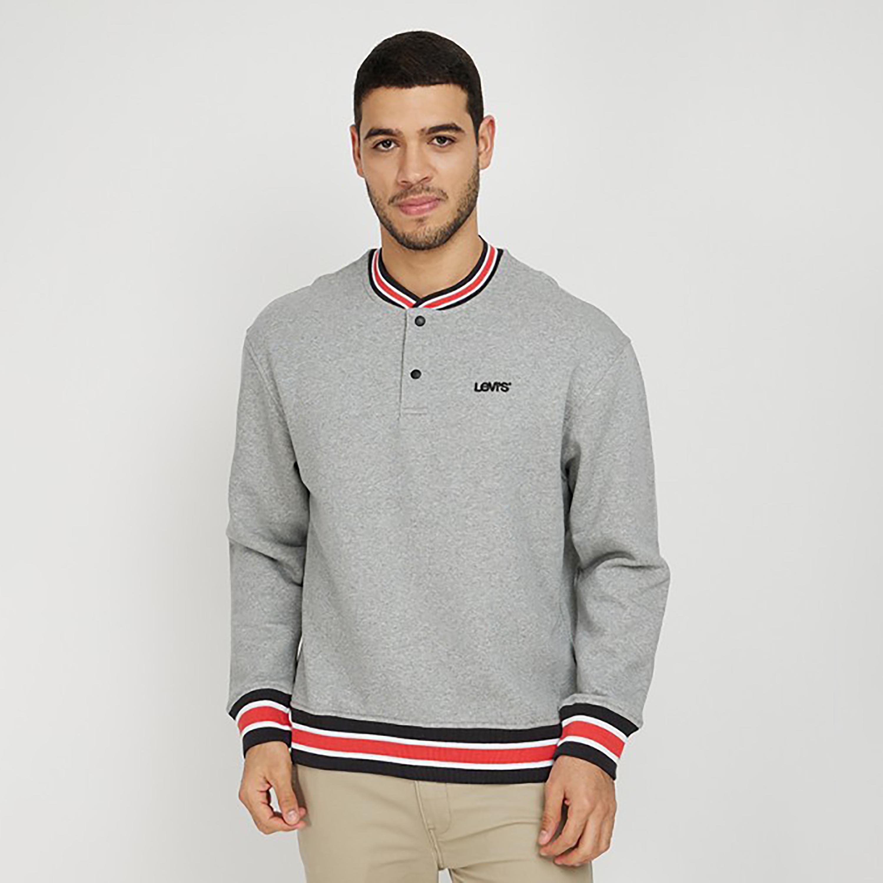 Levi's Logo Round Neck Sweatshirt-men-clothing-hoodiesandsweatshirts-image-1