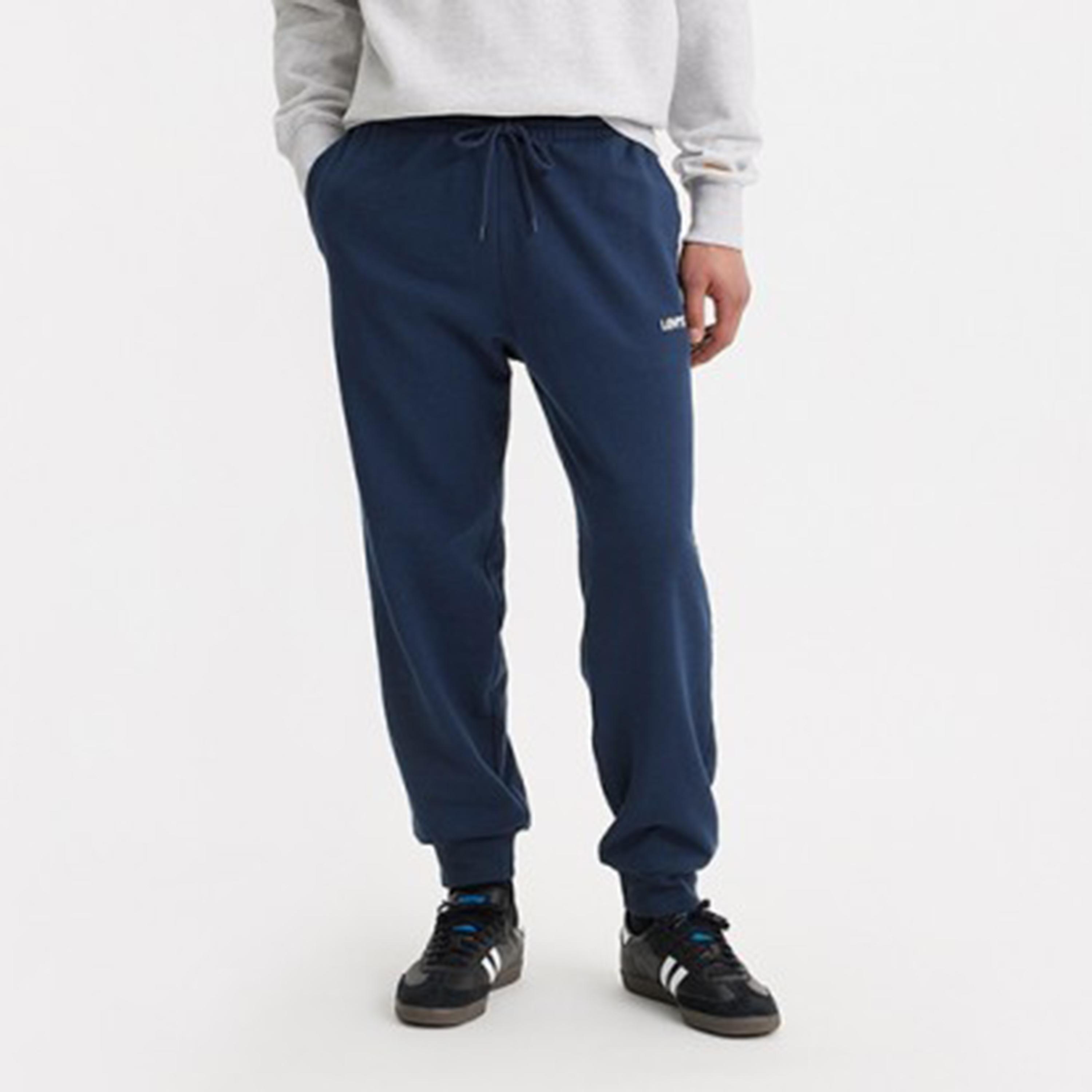 Levi's Plain Mid-Rise Drawstring Jogger-men-clothing-bottoms-joggers-image-1