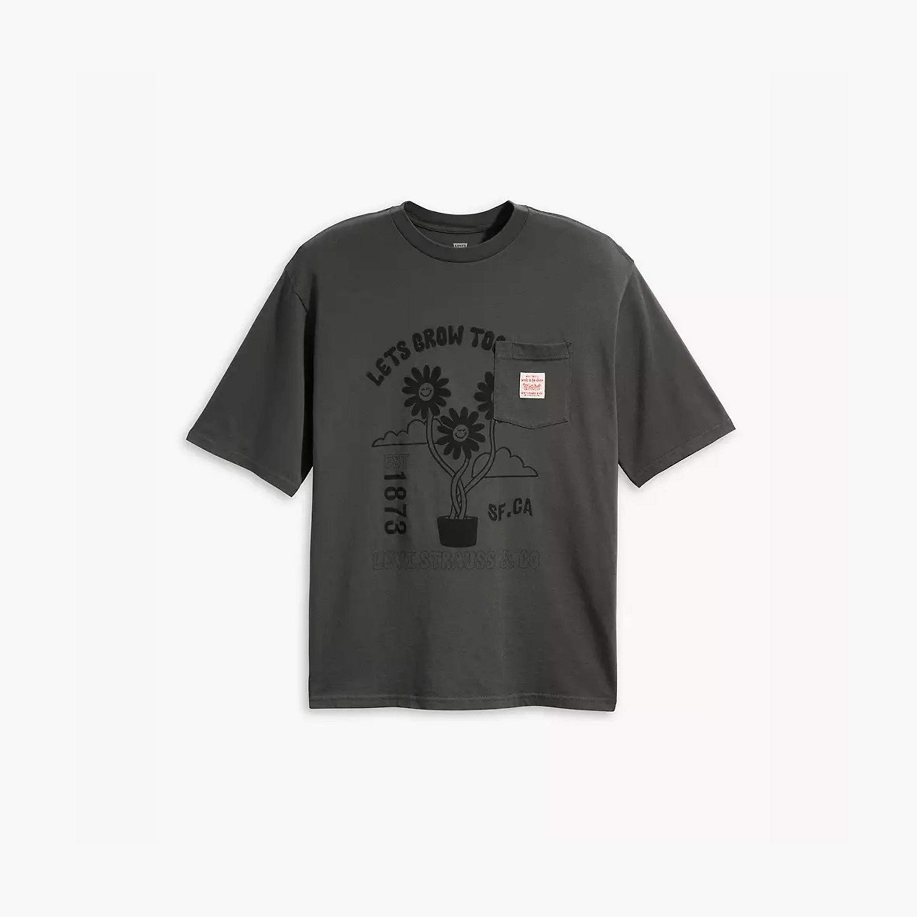 ليفايز- تي شيرت رجالي برسومات جرافيكية وأكمام قصيرة ورقبة دائرية-men-clothing-shirts-image-3