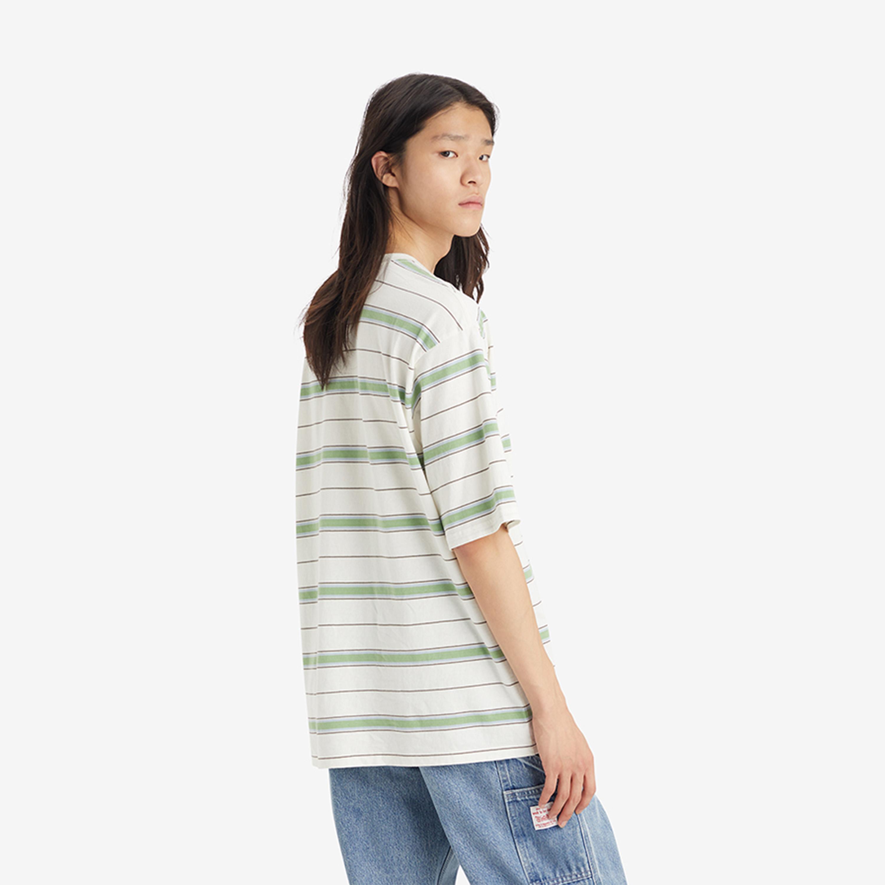 Levi's Striped Crew Neck Short Sleeve T-shirt-men-clothing-tshirtsandpolos-tshirts-image-2