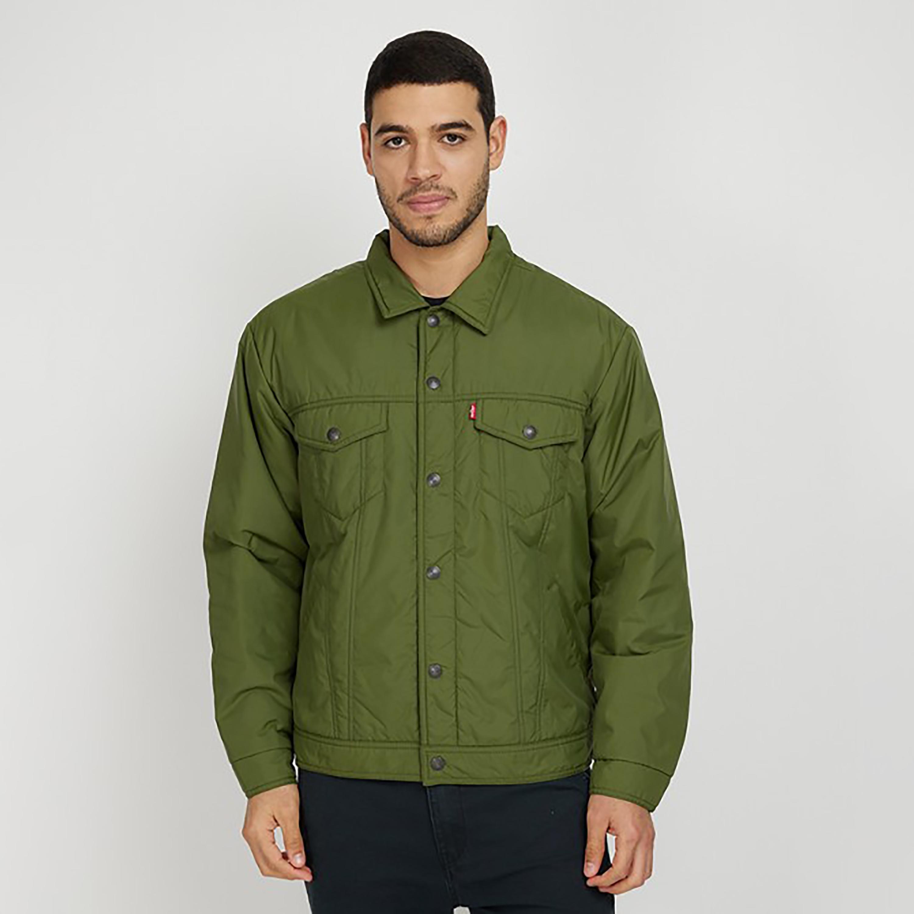 Levi's Plain Collared Denim Jacket-men-clothing-jacketsandblazers-jackets-image-1