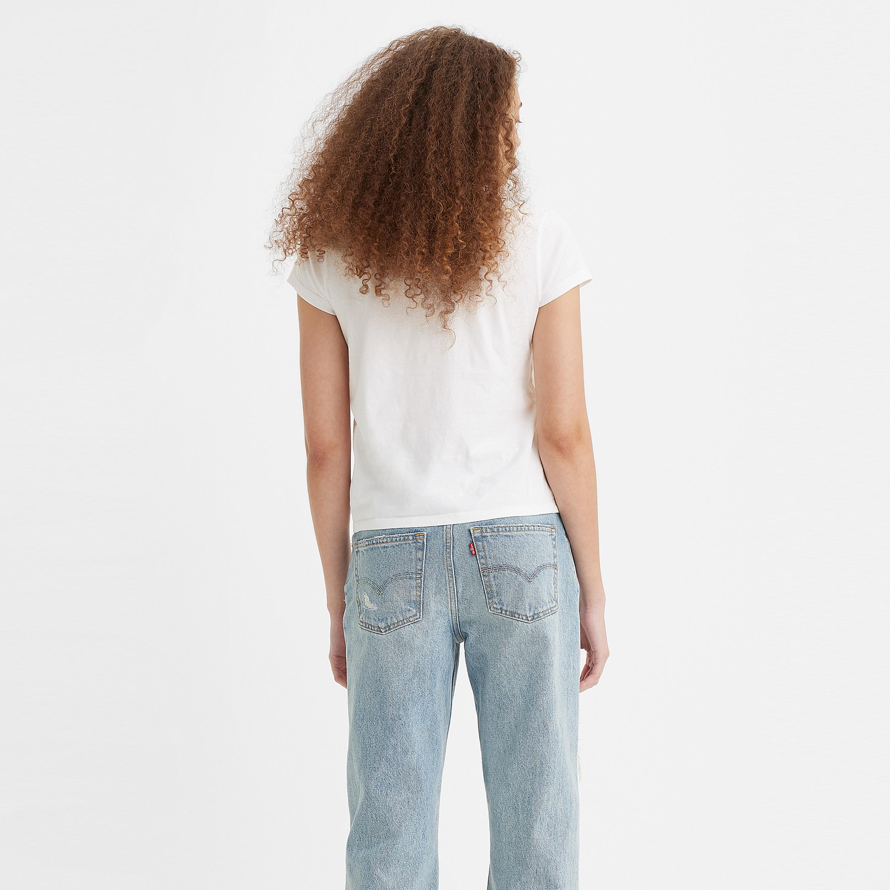 Levi's Printed Crew Neck Short Sleeves T-Shirt-women-clothing-tshirts-image-2