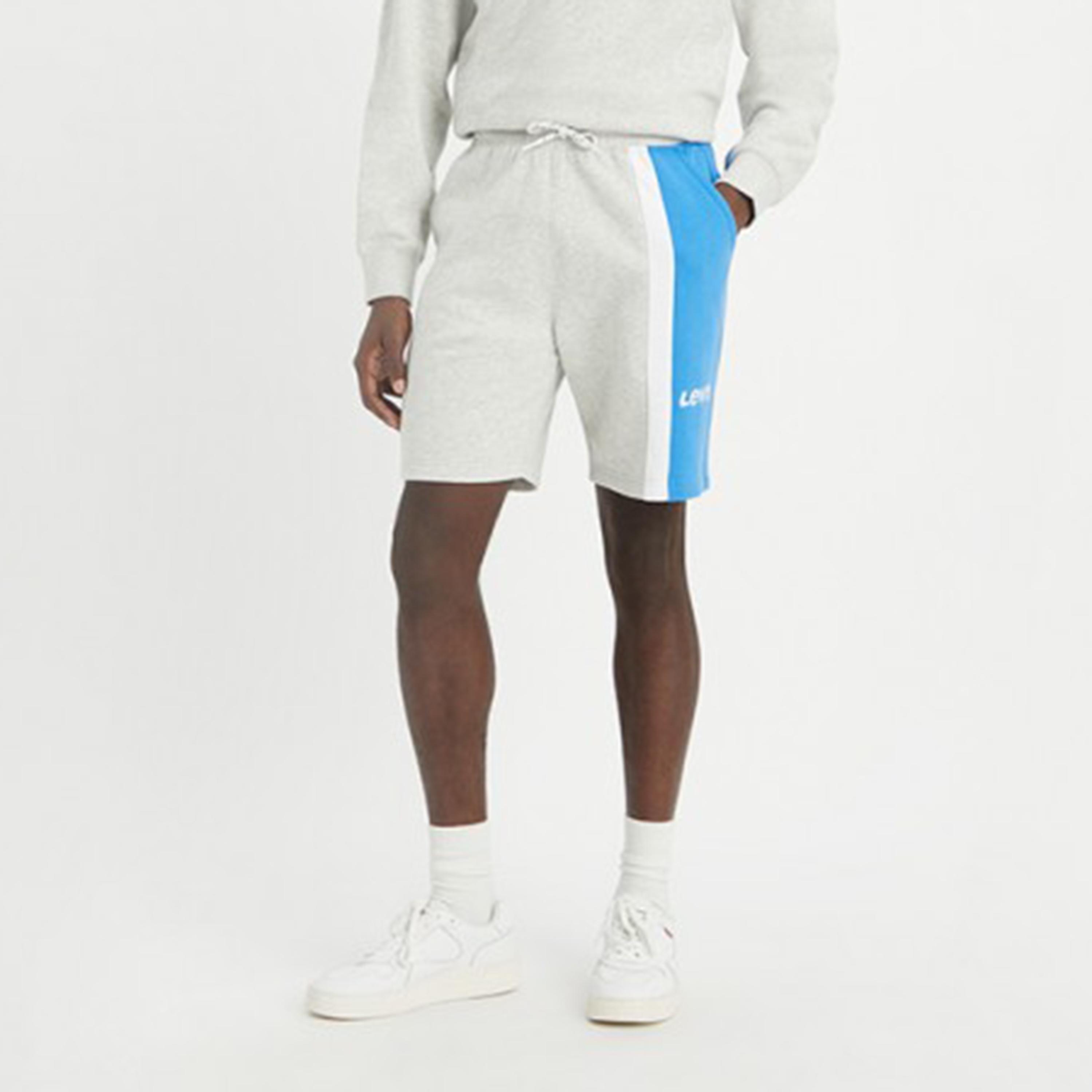 Levi's Color Block Mid-Rise Drawstring Shorts-men-clothing-bottoms-shorts-image-1