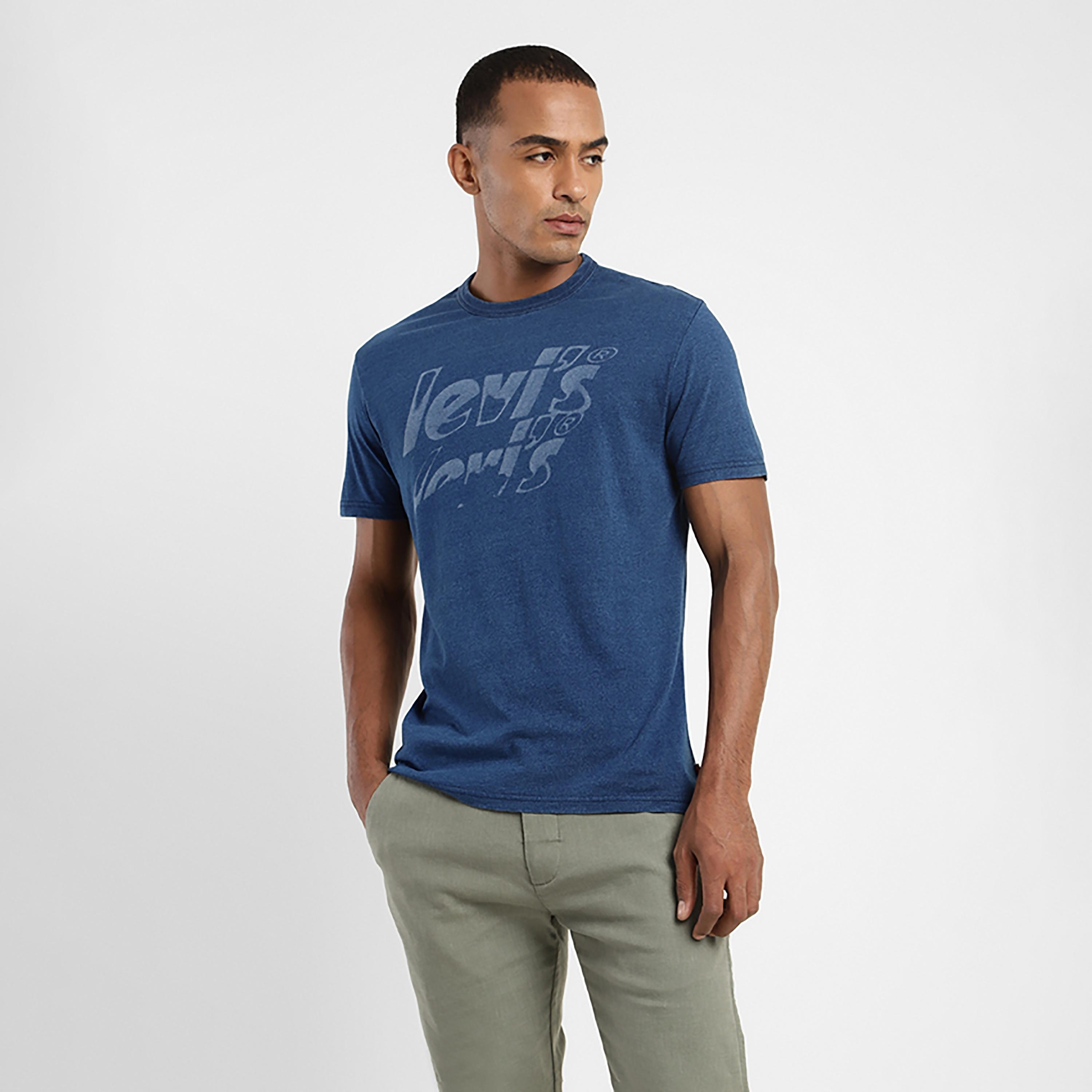 Levi's Logo Crew Neck Short Sleeves T-Shirt-men-clothing-tshirtsandpolos-tshirts-image-2