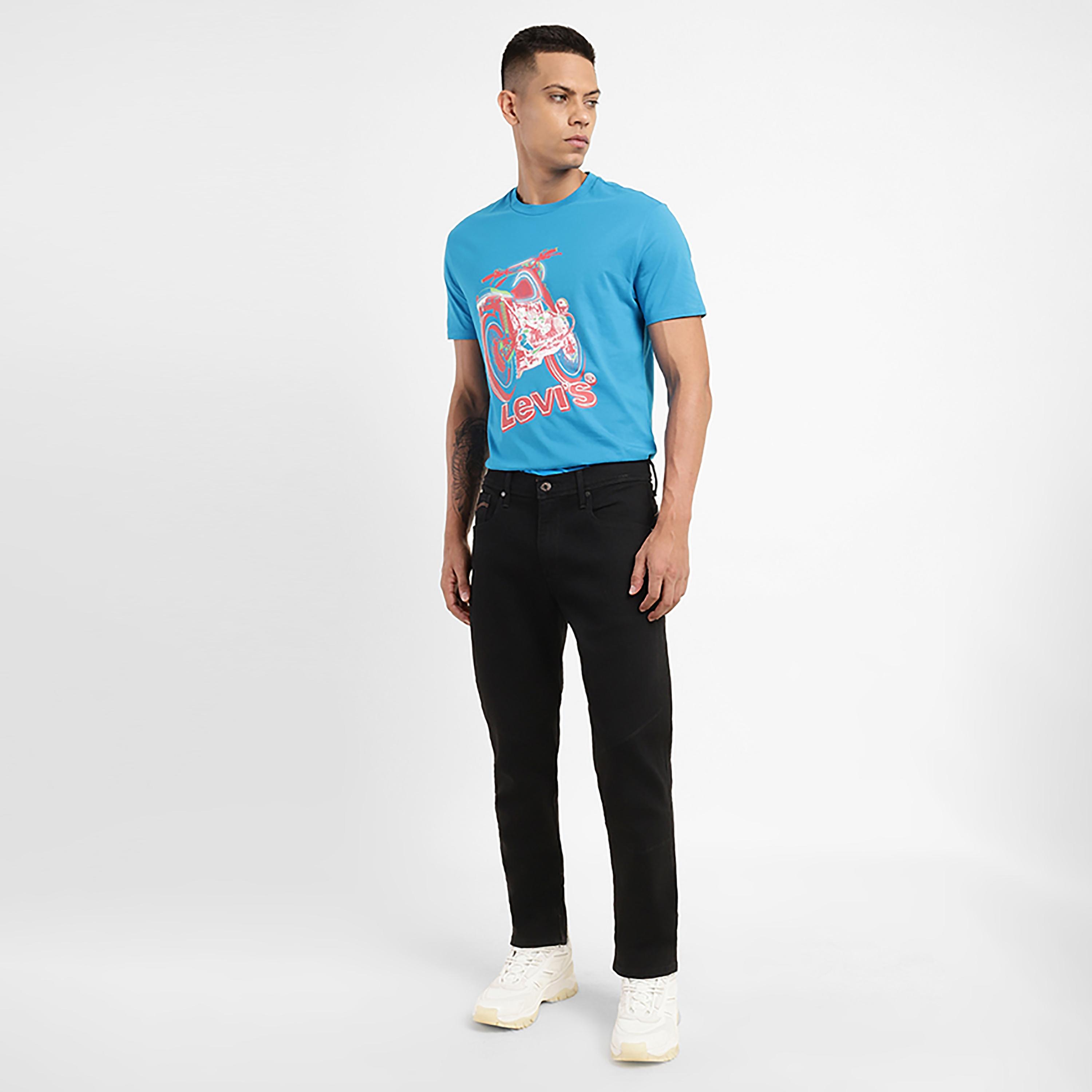 بنطال جينز من ليفايز 511 بلون اسود ذو سلیم فت وجيب متوسط الارتفاع-men-clothing-bottoms-jeans-image-2