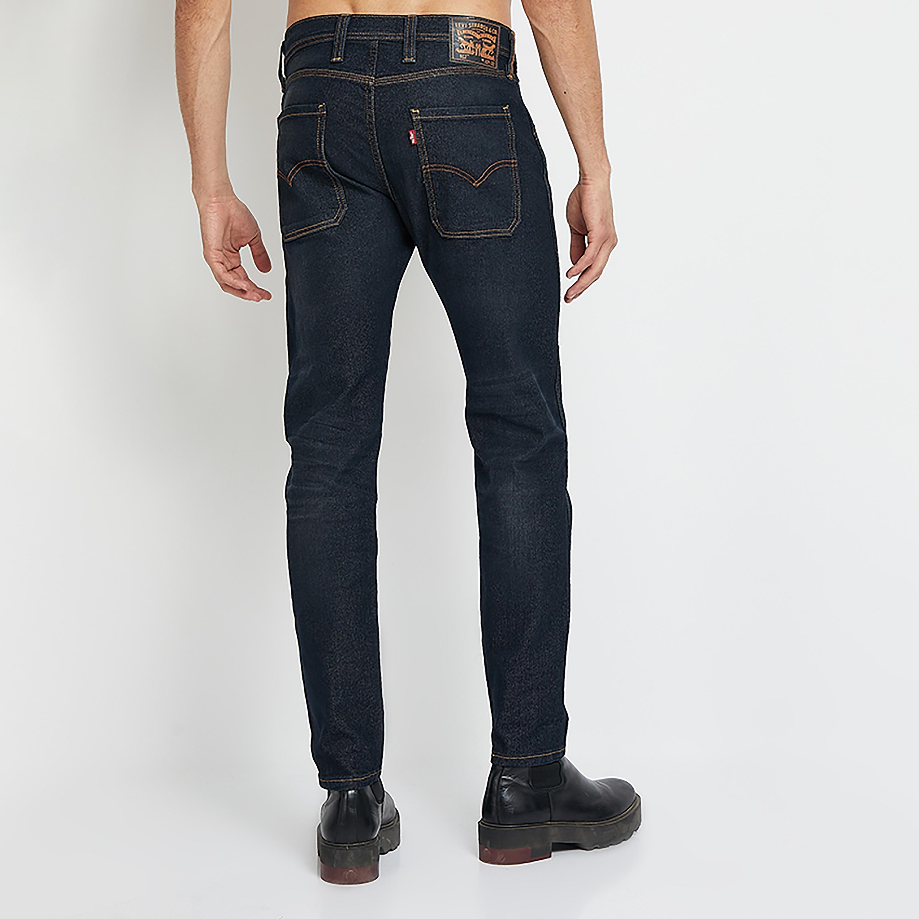 Levi's 512 Blue Tapered Fit Mid-Rise Pocket Detail Jeans-men-clothing-bottoms-jeans-image-2