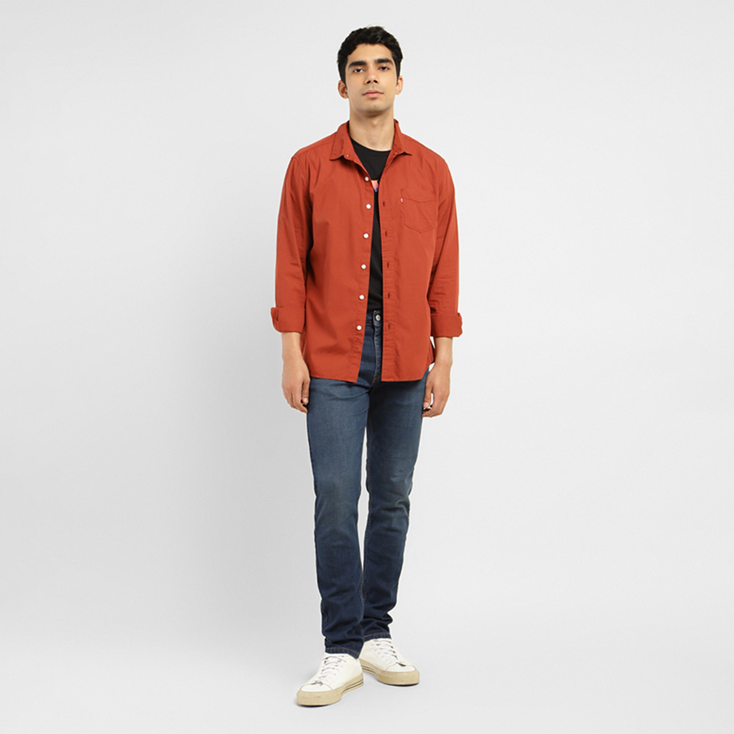 بنطال جينز من ليفايز 512 بلون ازرق ذو سلیم فت وجيب متوسط الارتفاع-men-clothing-bottoms-jeans-image-3