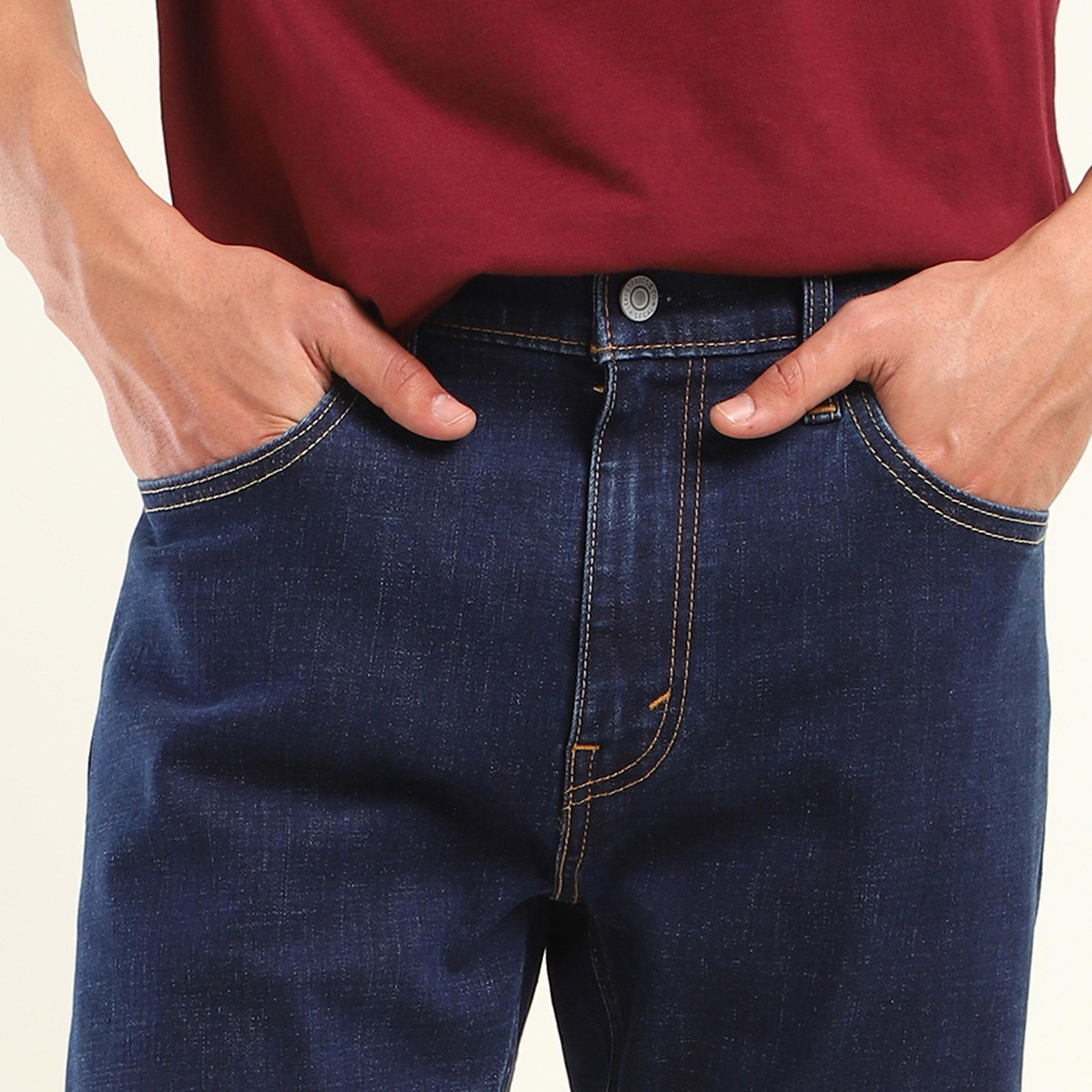 ليفايز- بنطلون جينز رجالي 512 نيلي بقصّة نحيفة مدبب-men-clothing-bottoms-jeans-image-3