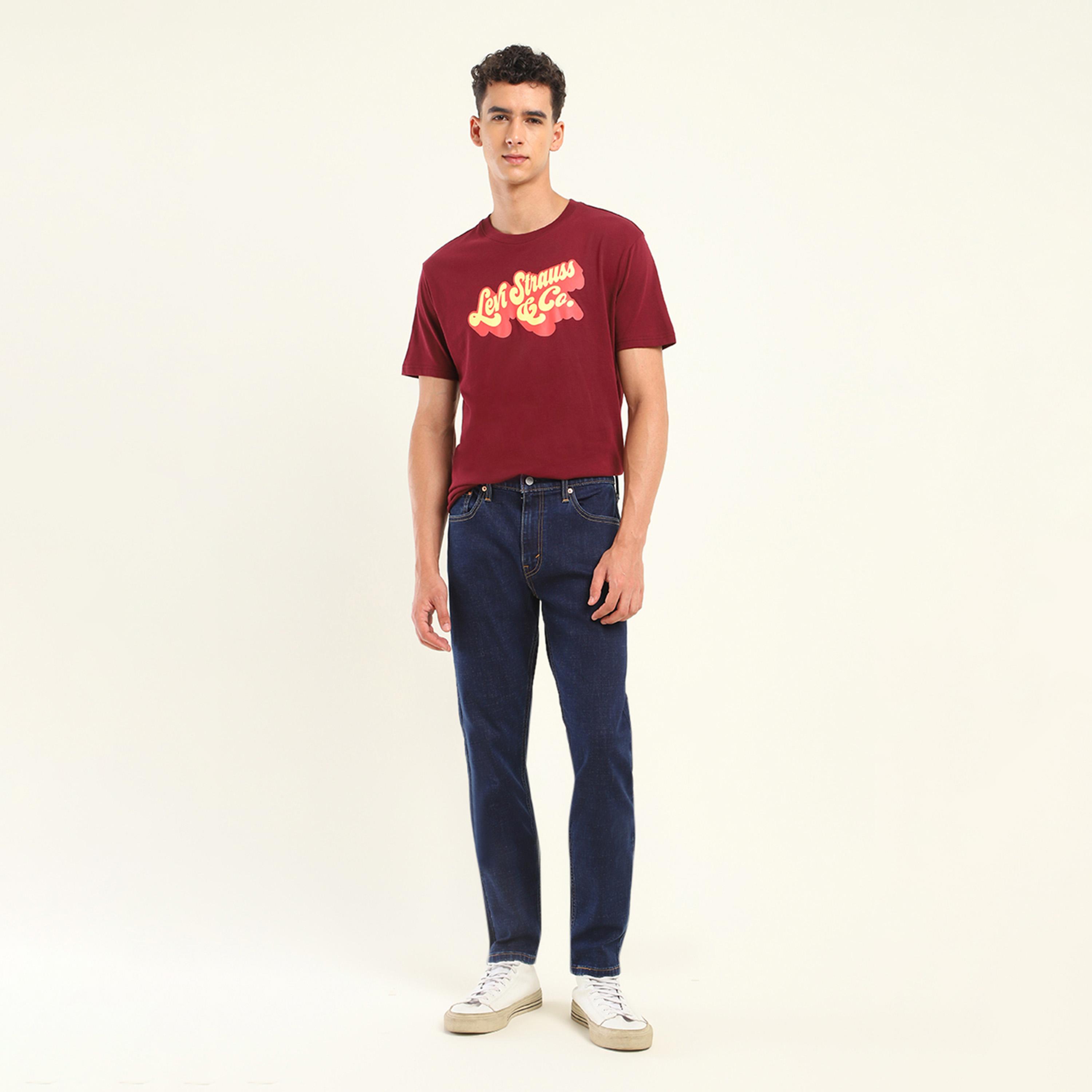 ليفايز- بنطلون جينز رجالي 512 نيلي بقصّة نحيفة مدبب-men-clothing-bottoms-jeans-image-4