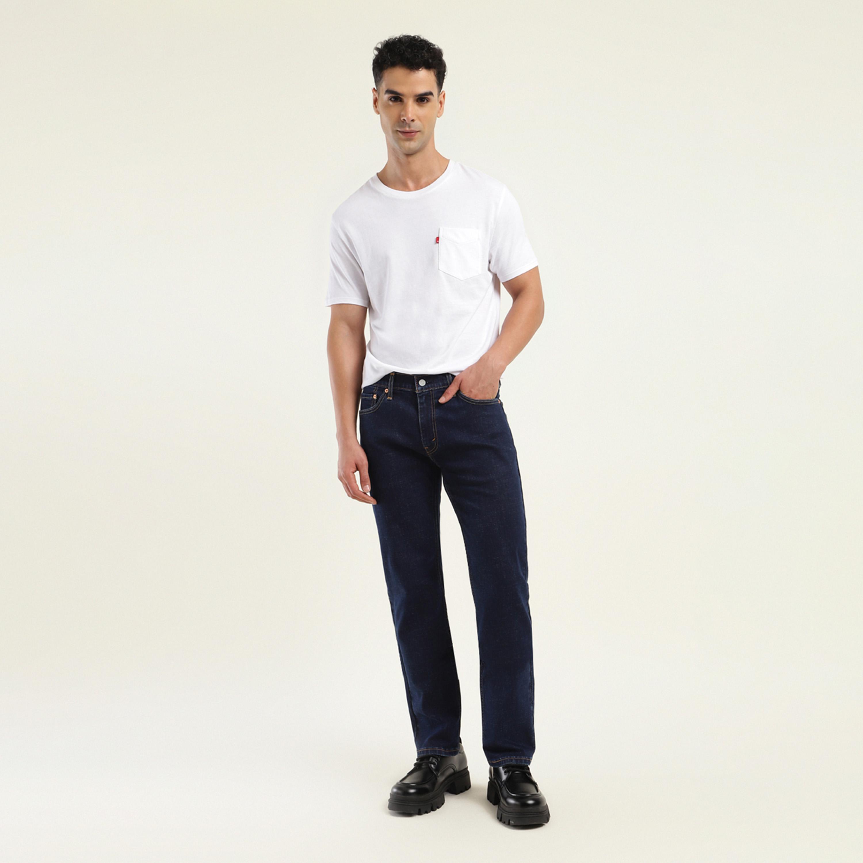 ليفايز- بنطلون جينز رجالي 511 نيلي بقصّة نحيفة-men-clothing-bottoms-jeans-image-2