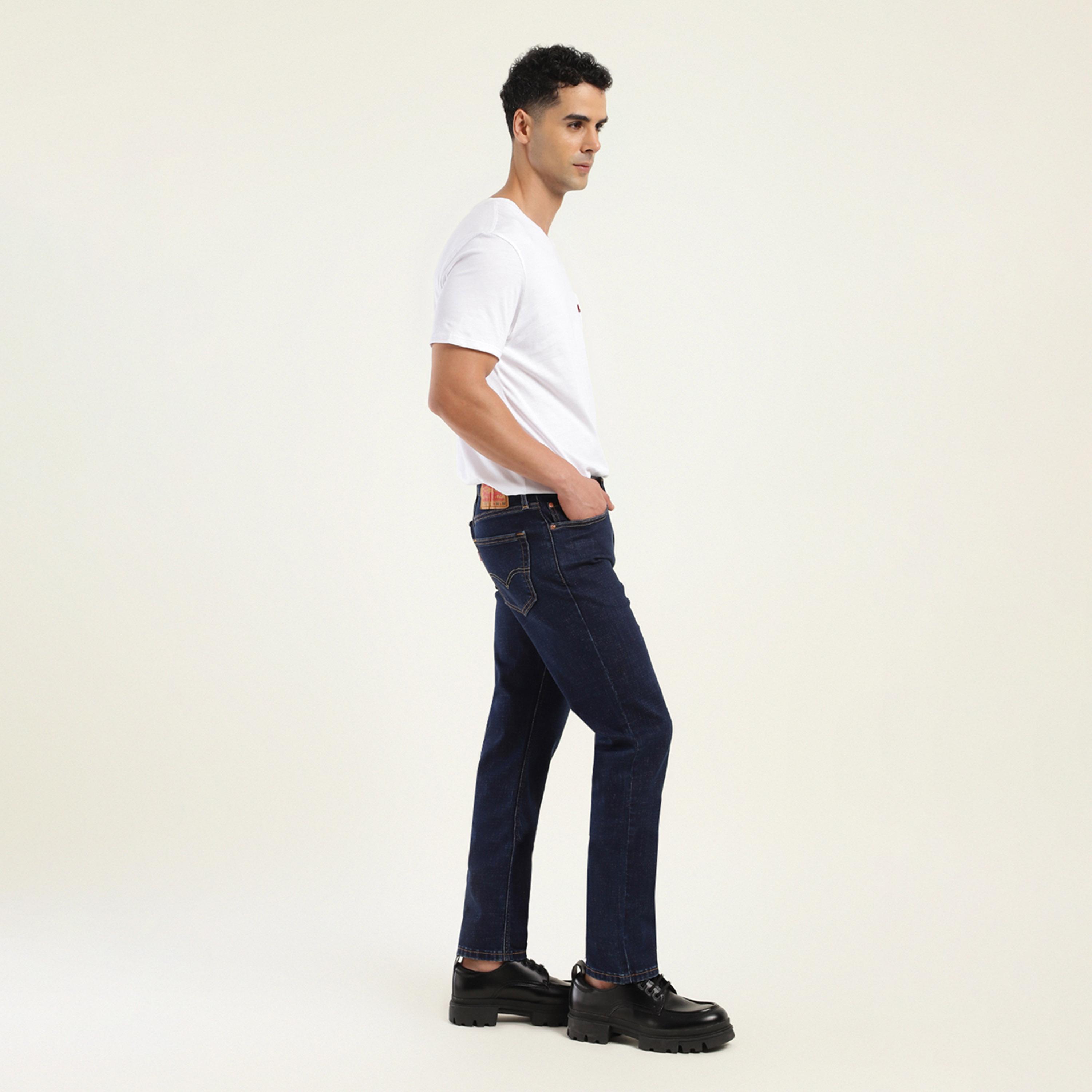 ليفايز- بنطلون جينز رجالي 511 نيلي بقصّة نحيفة-men-clothing-bottoms-jeans-image-3