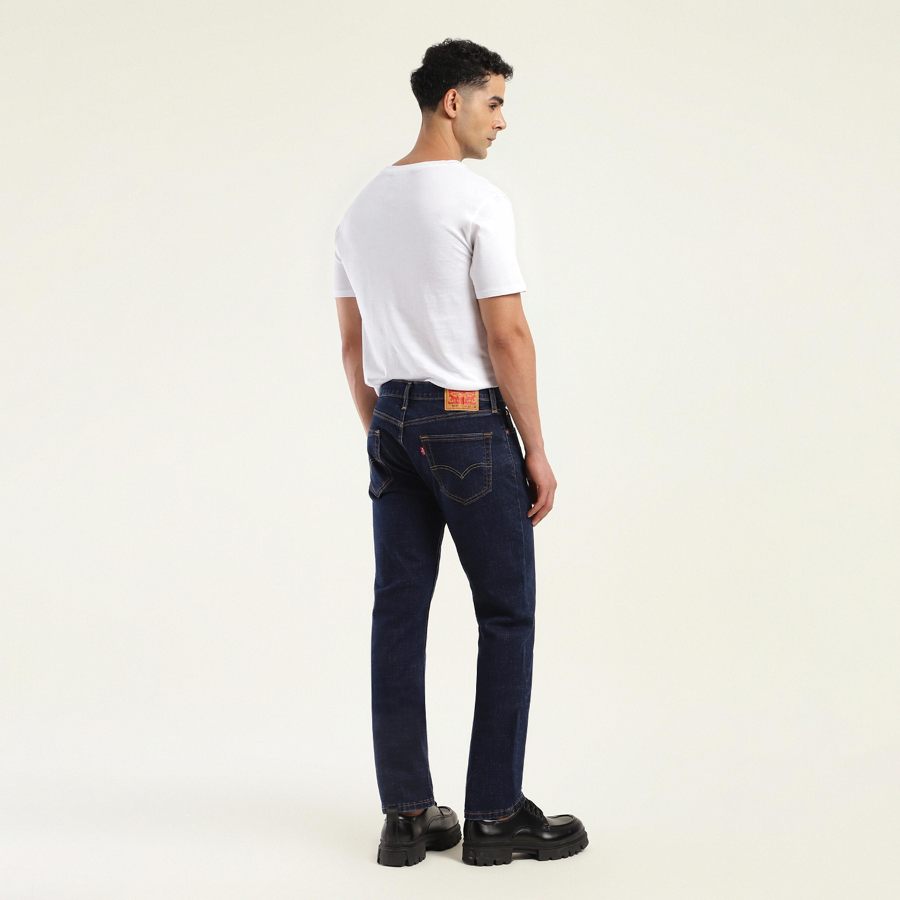 ليفايز- بنطلون جينز رجالي 511 نيلي بقصّة نحيفة-men-clothing-bottoms-jeans-image-4