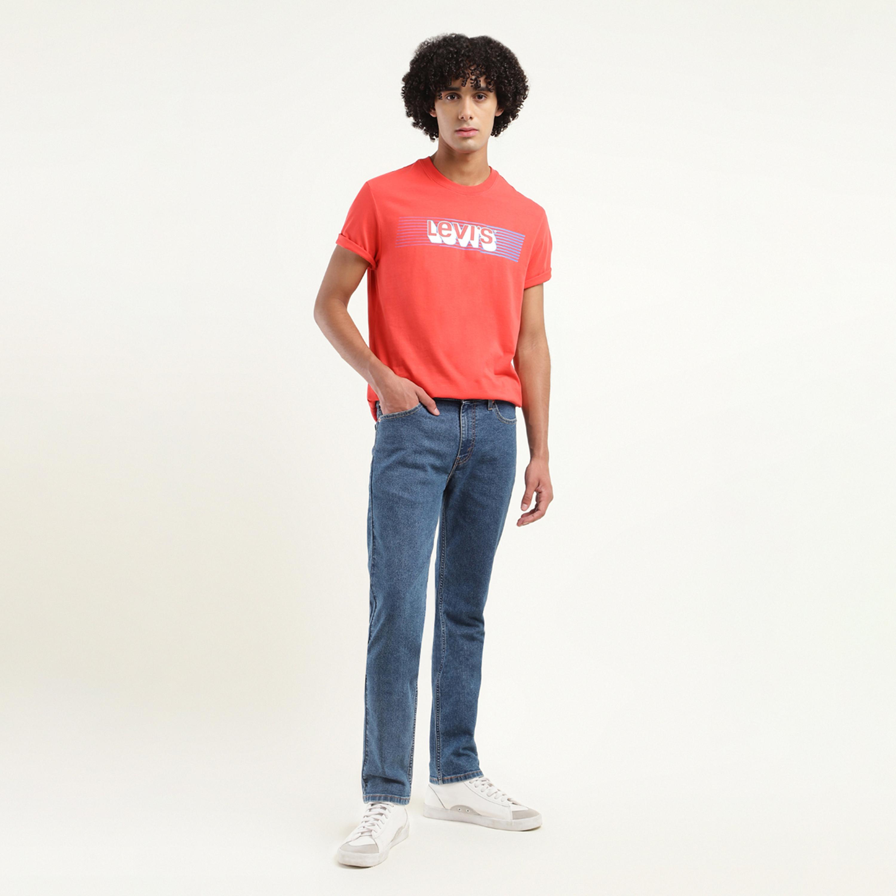 ليفايز- بنطلون جينز رجالي 511 نيلي بقصّة نحيفة-men-clothing-bottoms-jeans-image-1