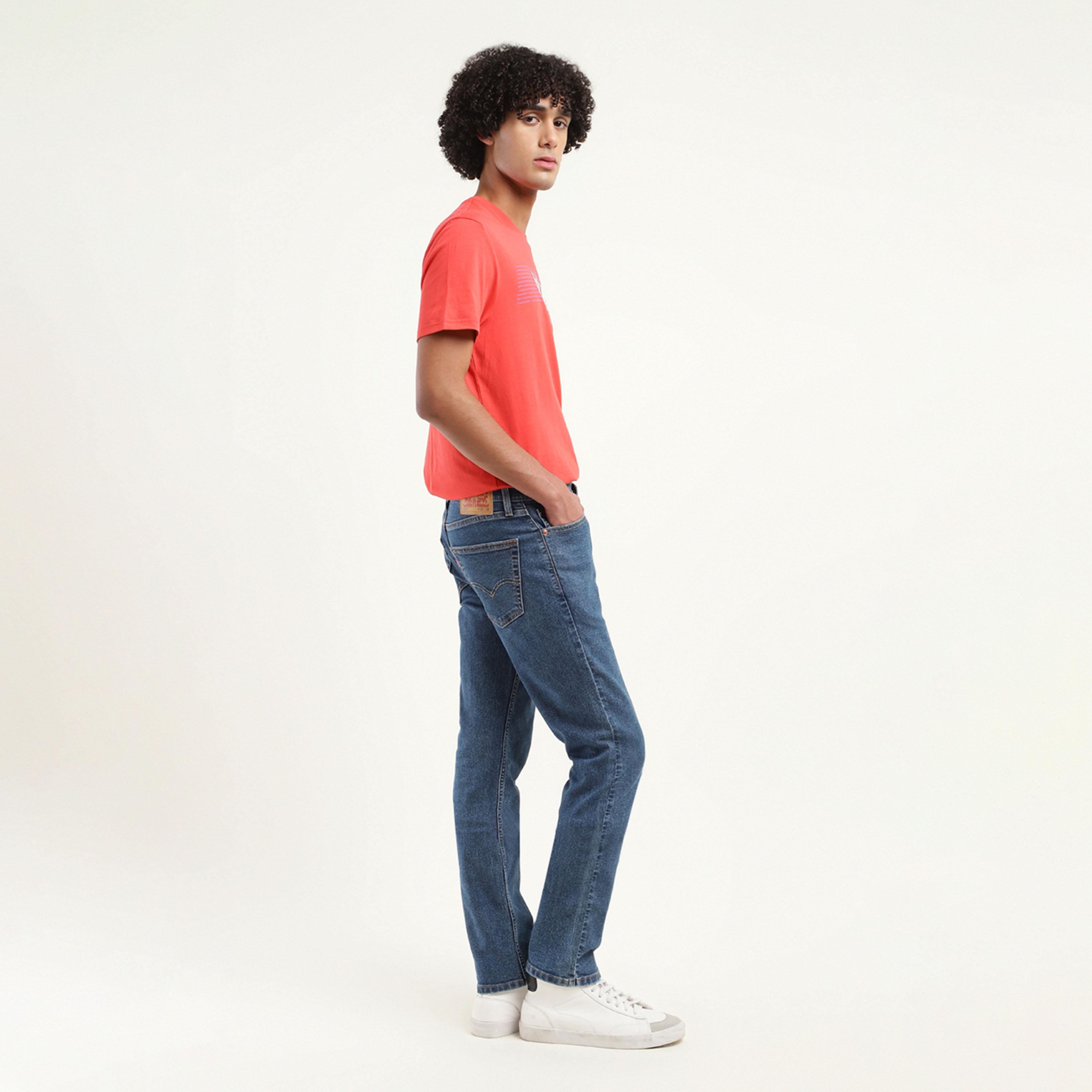 ليفايز- بنطلون جينز رجالي 511 نيلي بقصّة نحيفة-men-clothing-bottoms-jeans-image-3