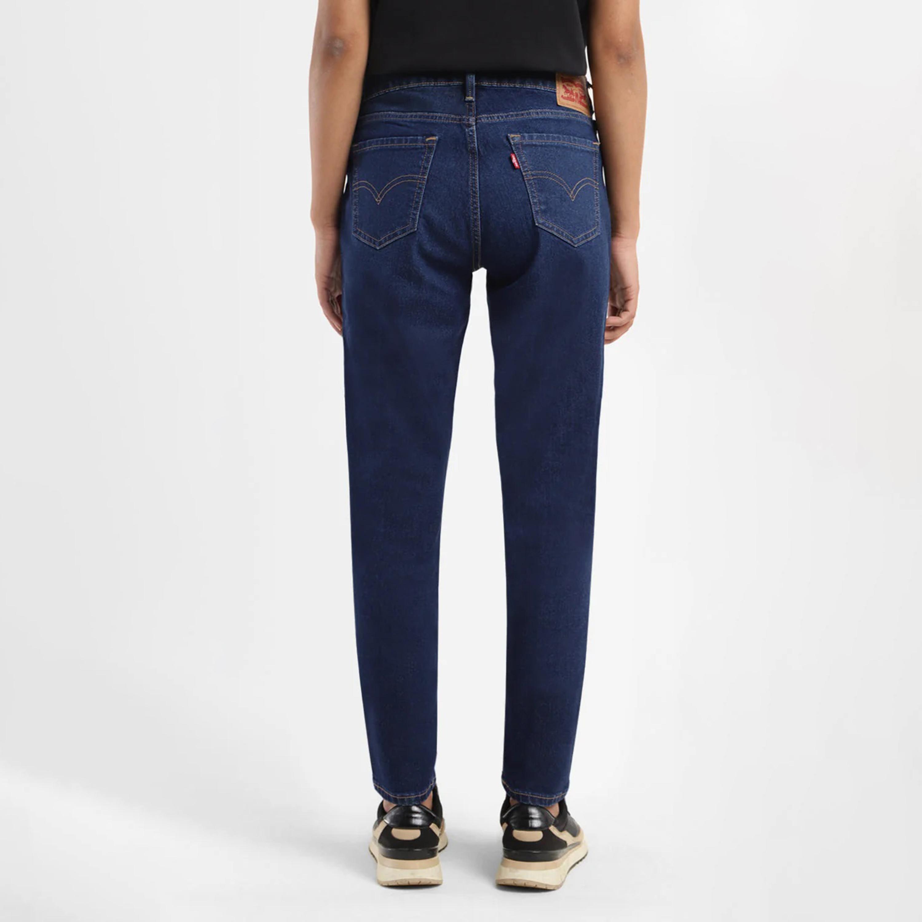 ليفايز- بنطال جينز 711 للنساء سكيني خصر متوسط الارتفاع لون ازرق-women-clothing-bottoms-jeans-image-3