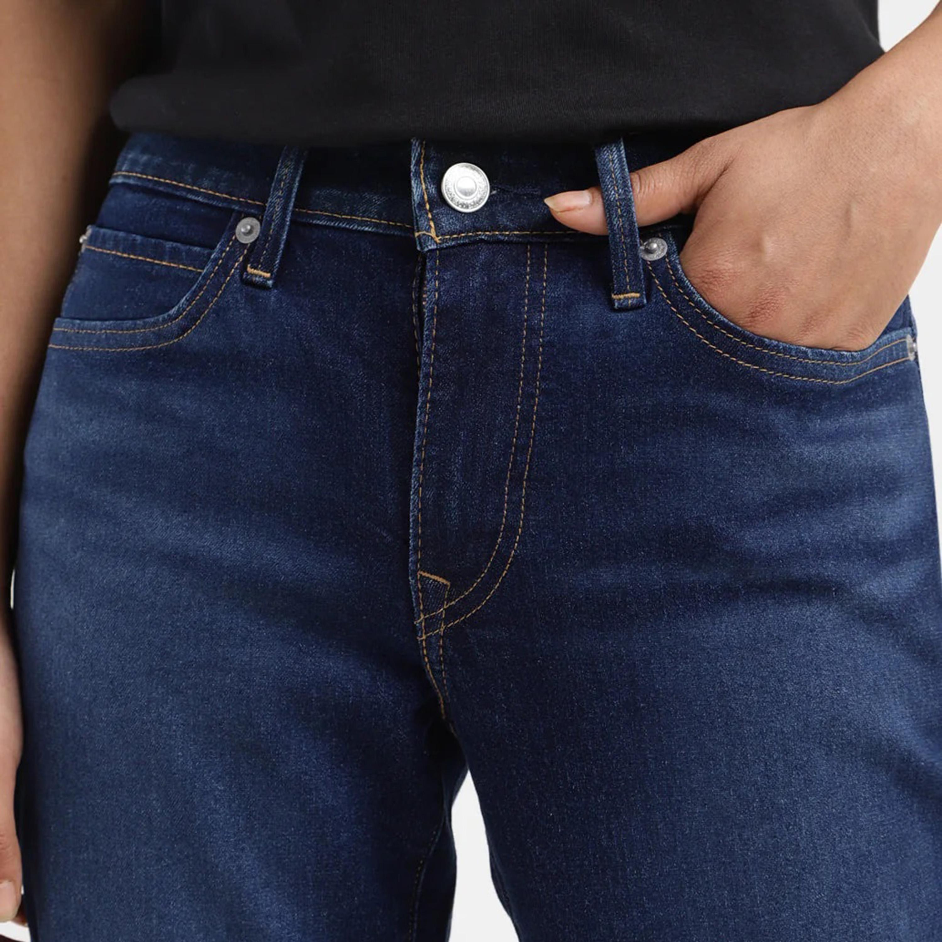 ليفايز- بنطال جينز 711 للنساء سكيني خصر متوسط الارتفاع لون ازرق-women-clothing-bottoms-jeans-image-6