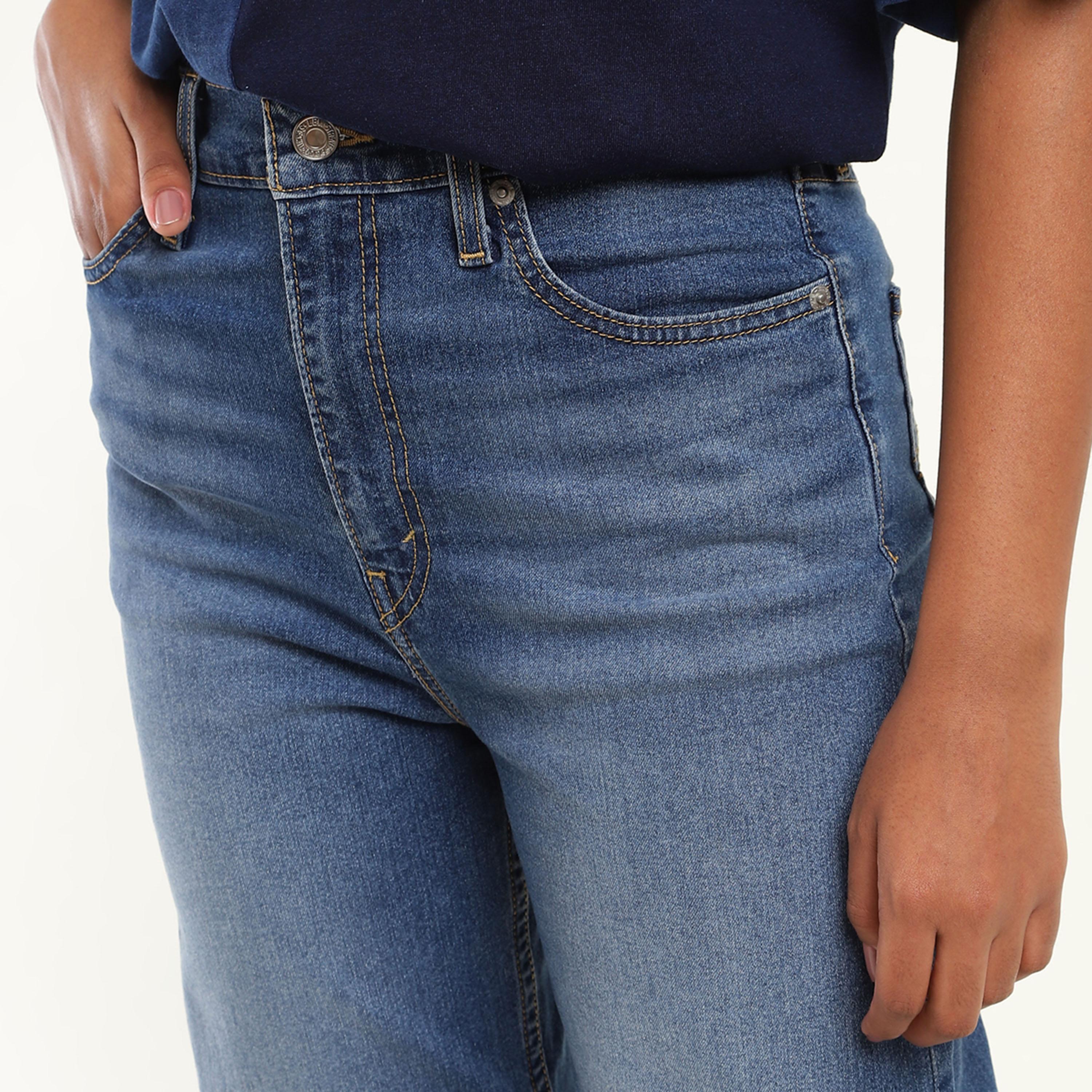 ليفايز- بنطلون جينز نسائي بخصر مرتفع وقصة ضيقة مستقيمة-women-clothing-bottoms-jeans-image-4