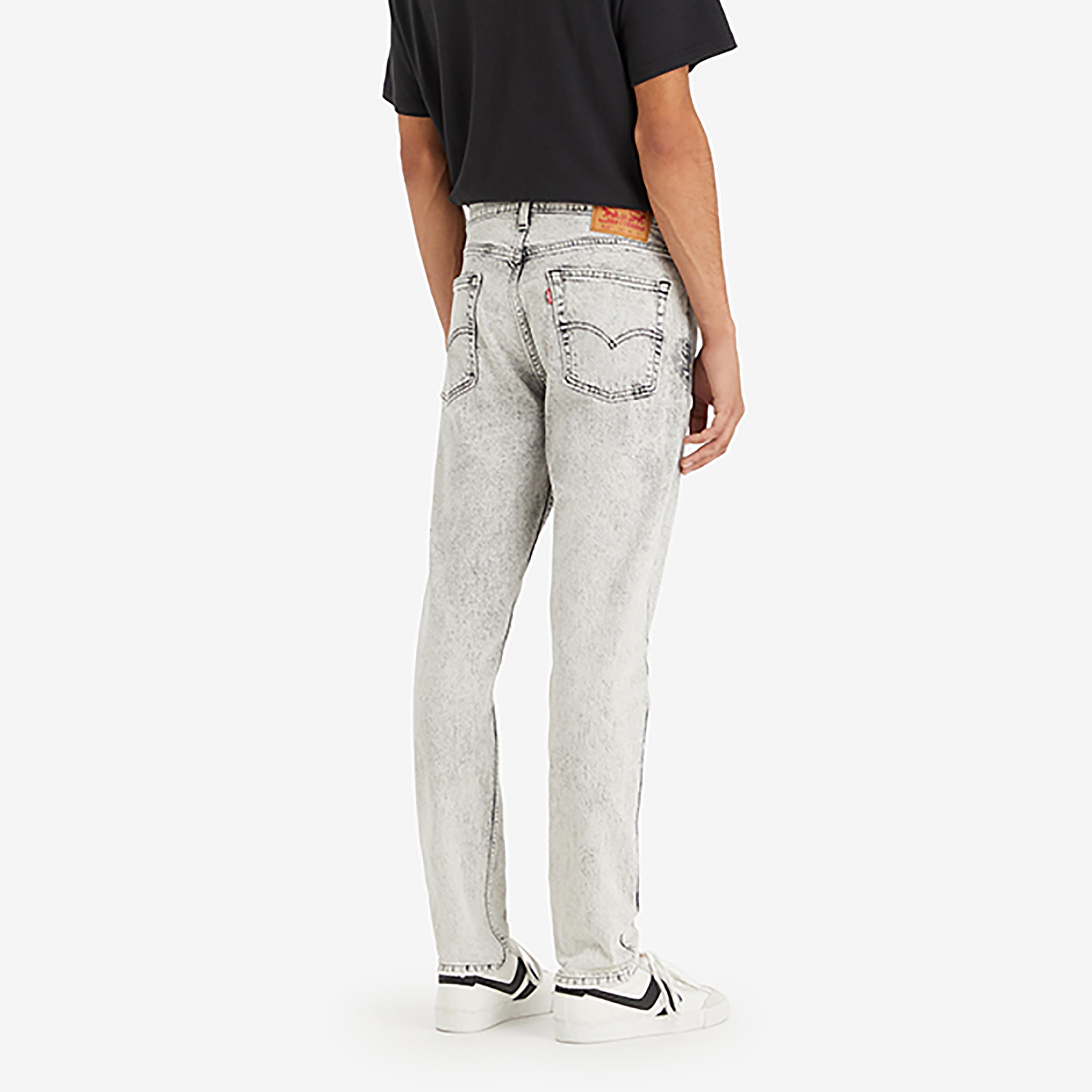 Levi's 515 Grey Slim Fit Mid-Rise Pocket Detail Jeans-men-clothing-bottoms-jeans-image-3