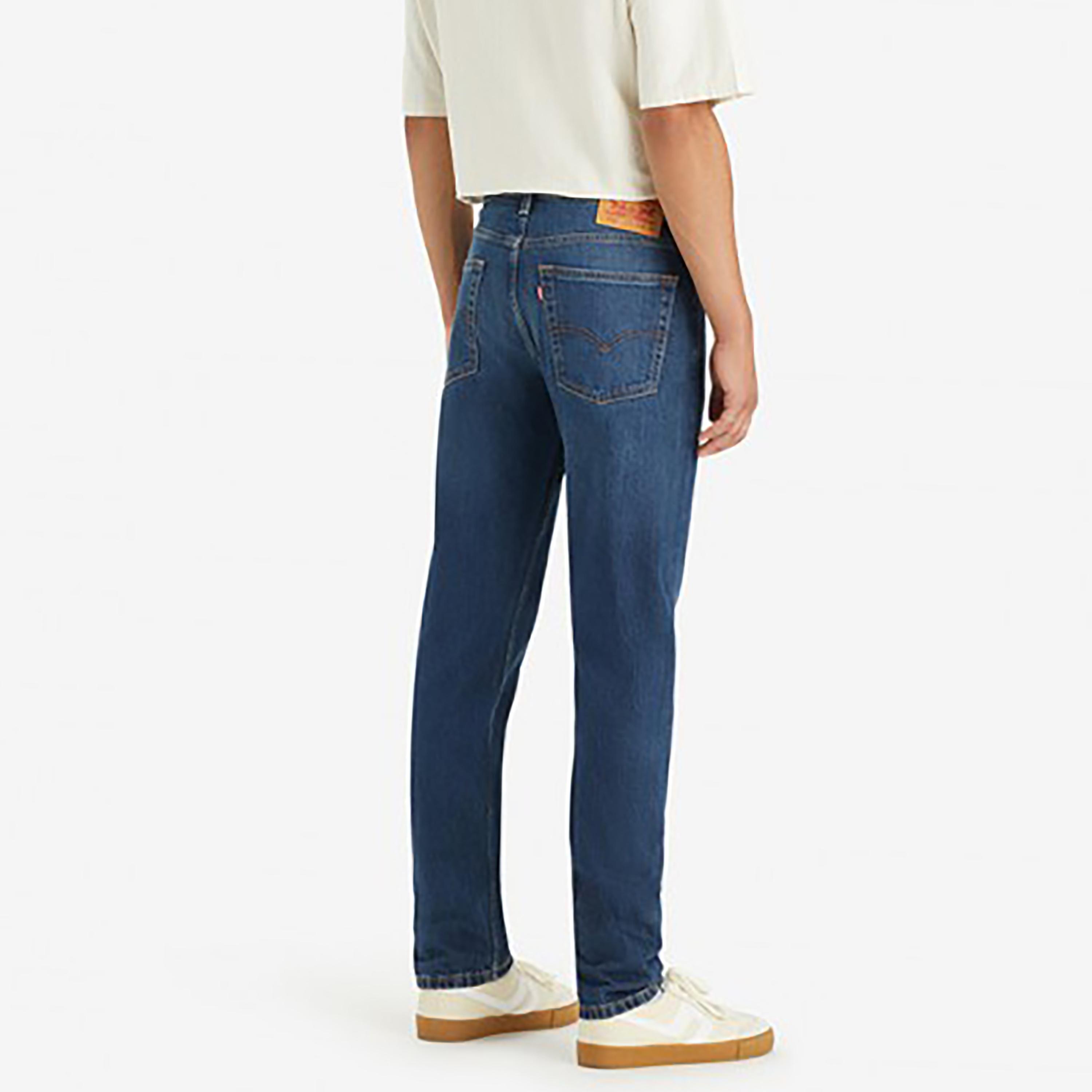 Levi's 515 Blue Slim Fit Mid-Rise Pocket Detail Jeans-men-clothing-bottoms-jeans-image-2