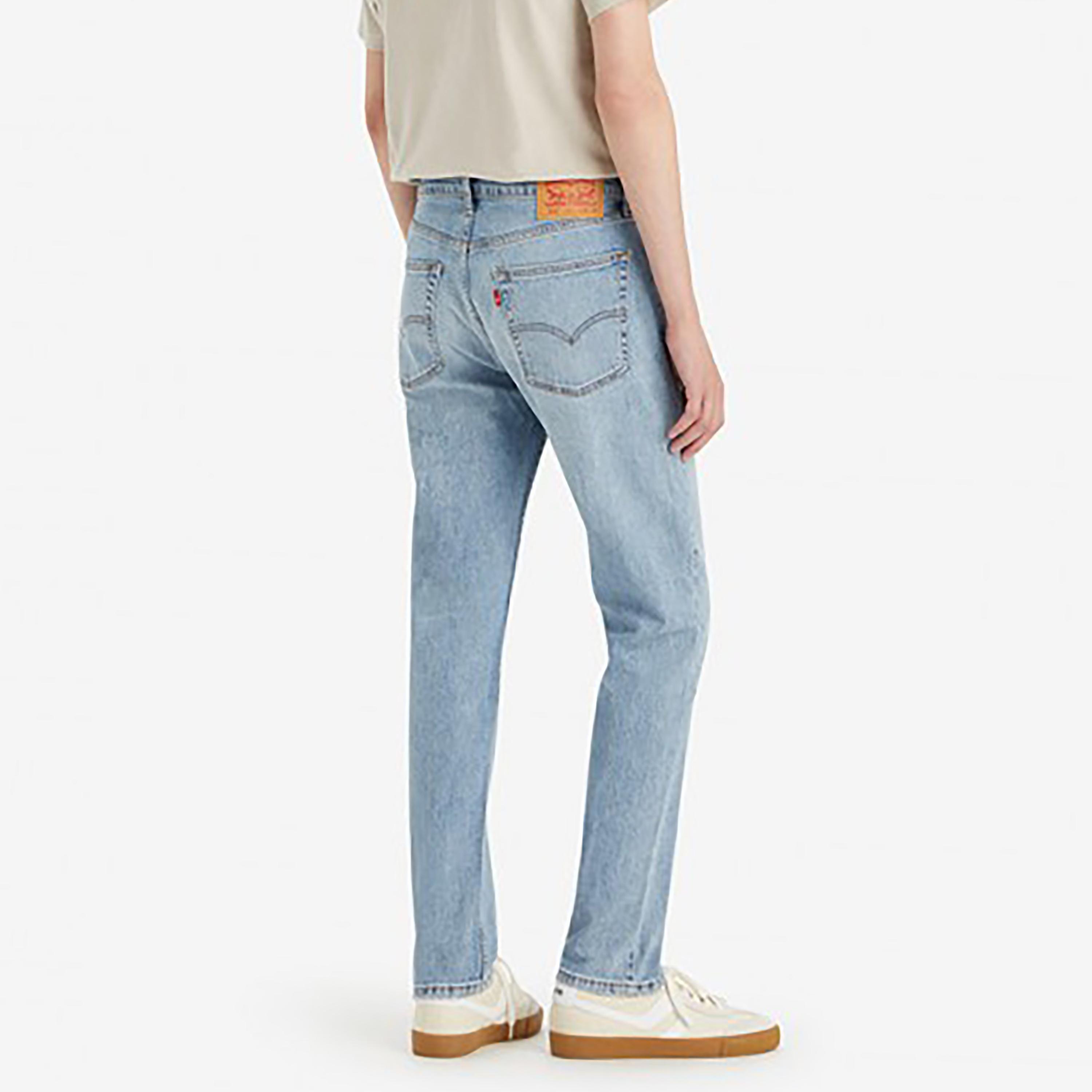 Levi's 515 Blue Slim Fit Mid-Rise Pocket Detail Jeans-men-clothing-bottoms-jeans-image-2