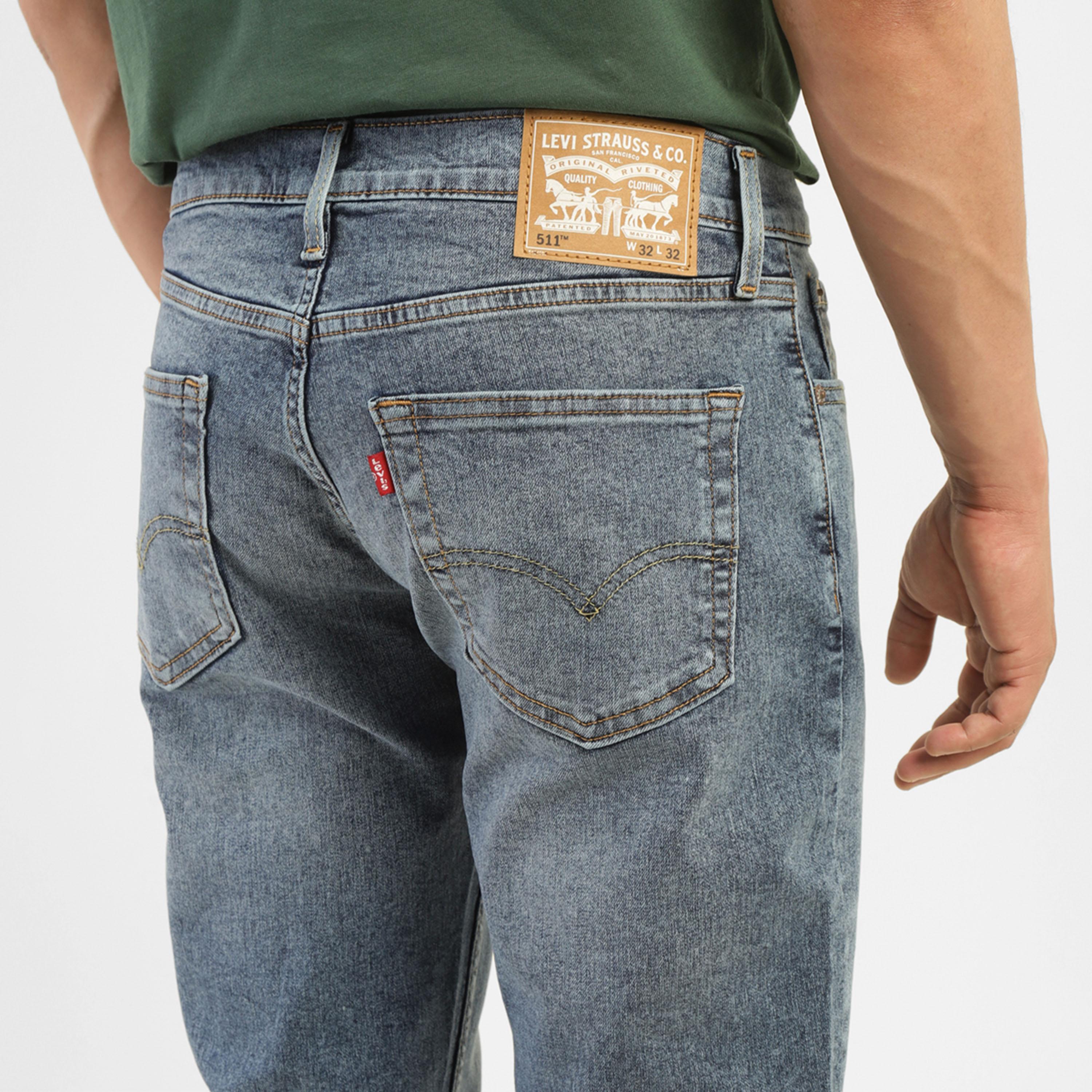 ليفايز- بنطلون جينز رجالي 511 أزرق بقصّة نحيفة-men-clothing-bottoms-jeans-image-7