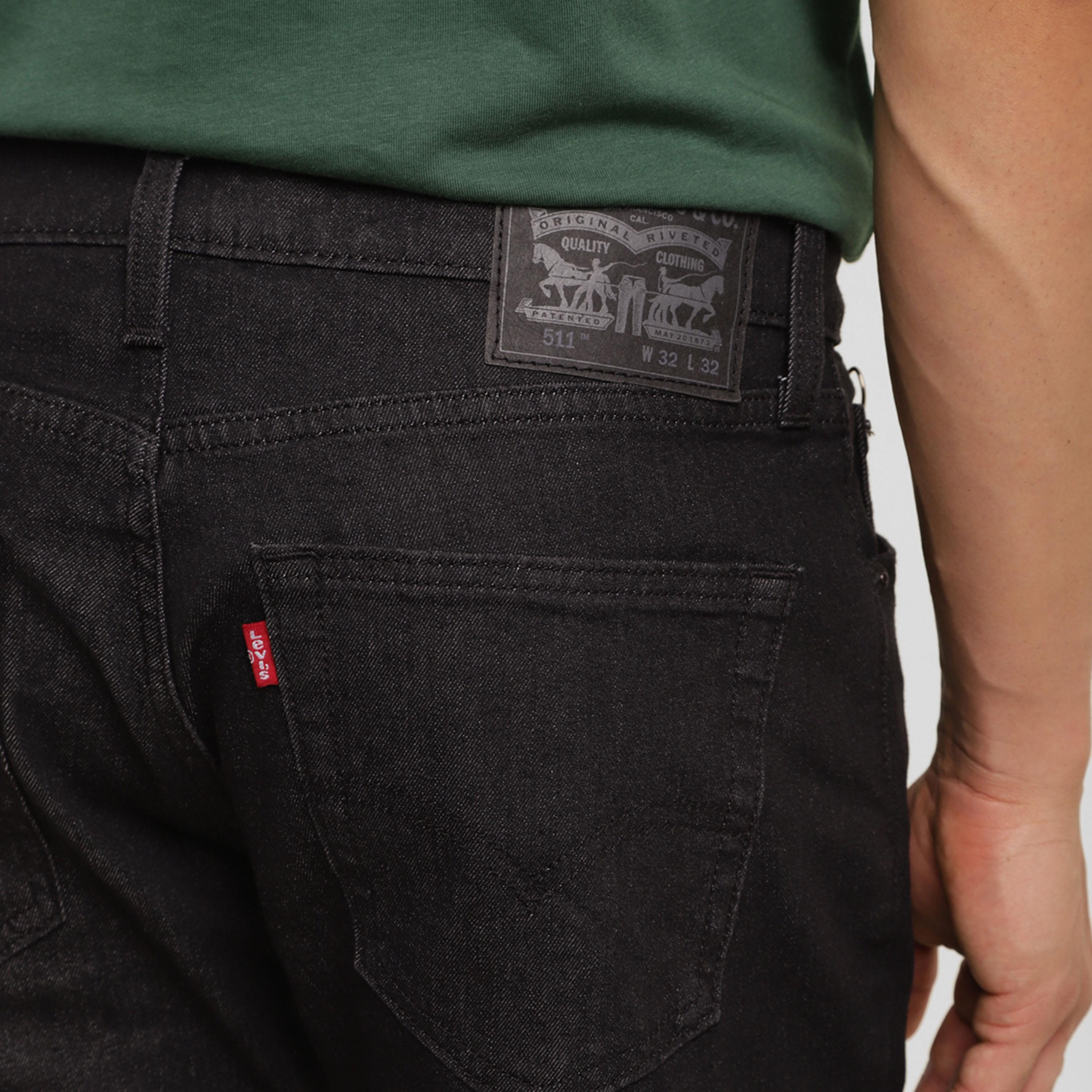 ليفايز- بنطلون جينز رجالي 511 أسود بقصّة نحيفة-men-clothing-bottoms-jeans-image-7
