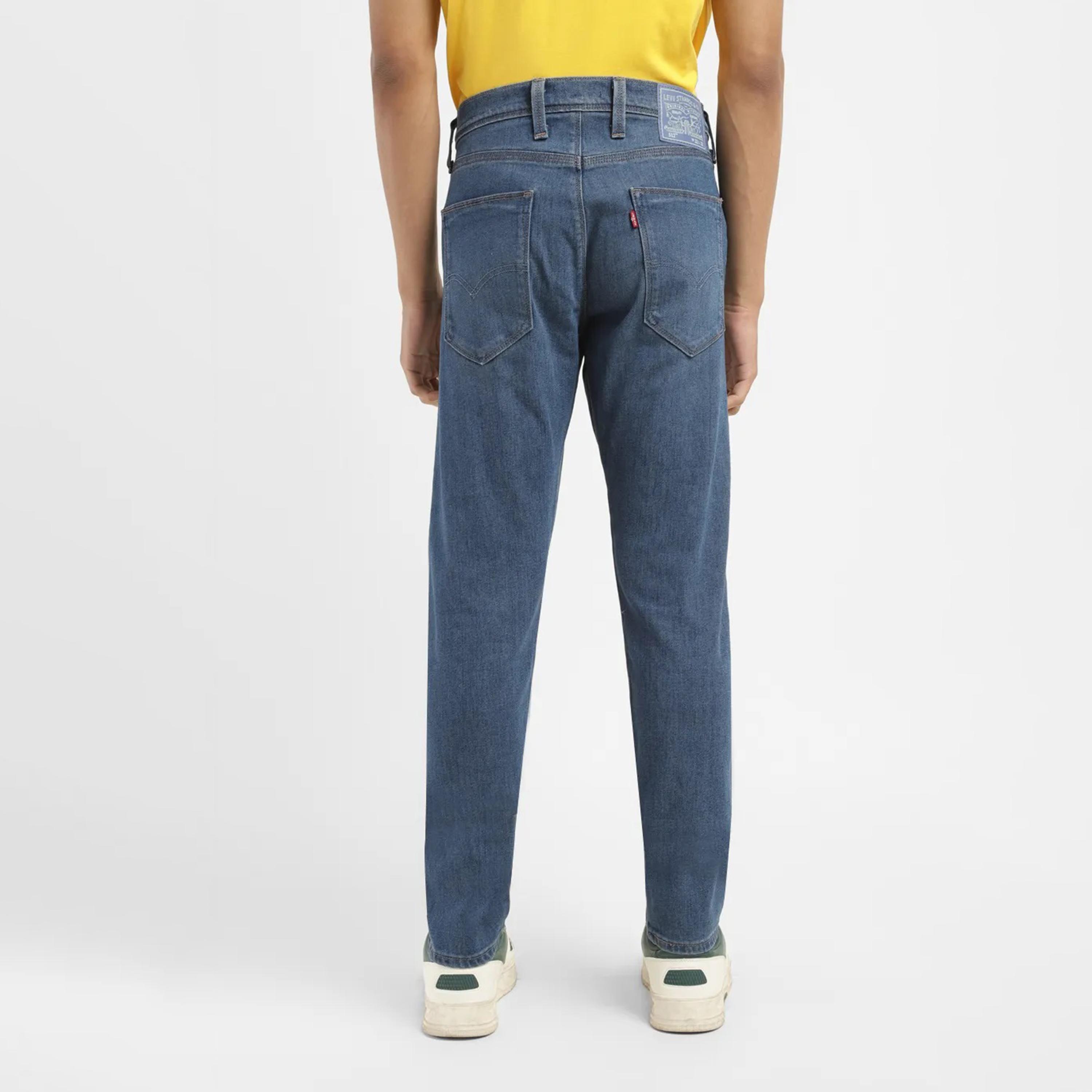 ليفايز- بنطال جينز 512 للرجال نحيف خصر متوسط الارتفاع لون ازرق-men-clothing-bottoms-jeans-image-3
