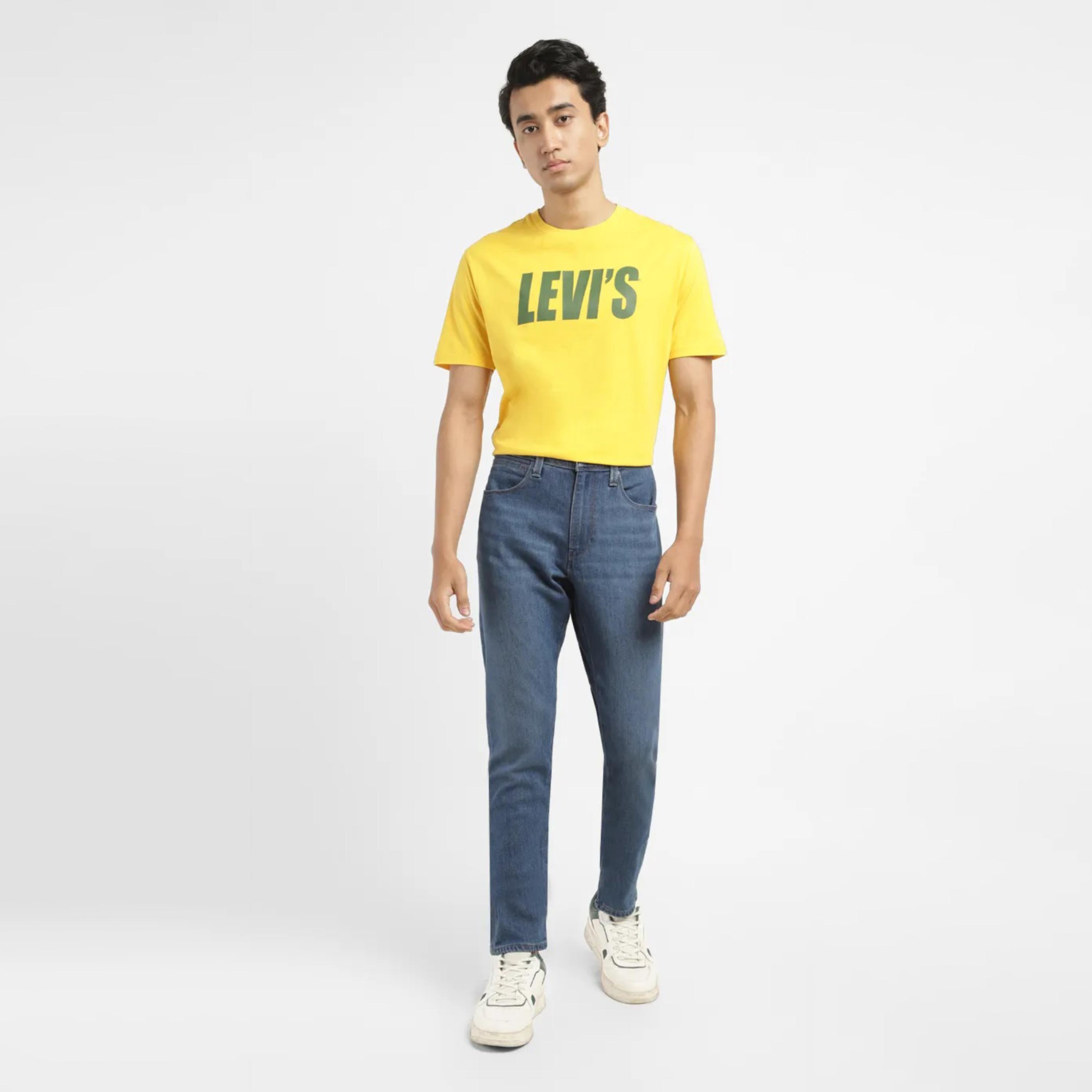 ليفايز- بنطال جينز 512 للرجال نحيف خصر متوسط الارتفاع لون ازرق-men-clothing-bottoms-jeans-image-7