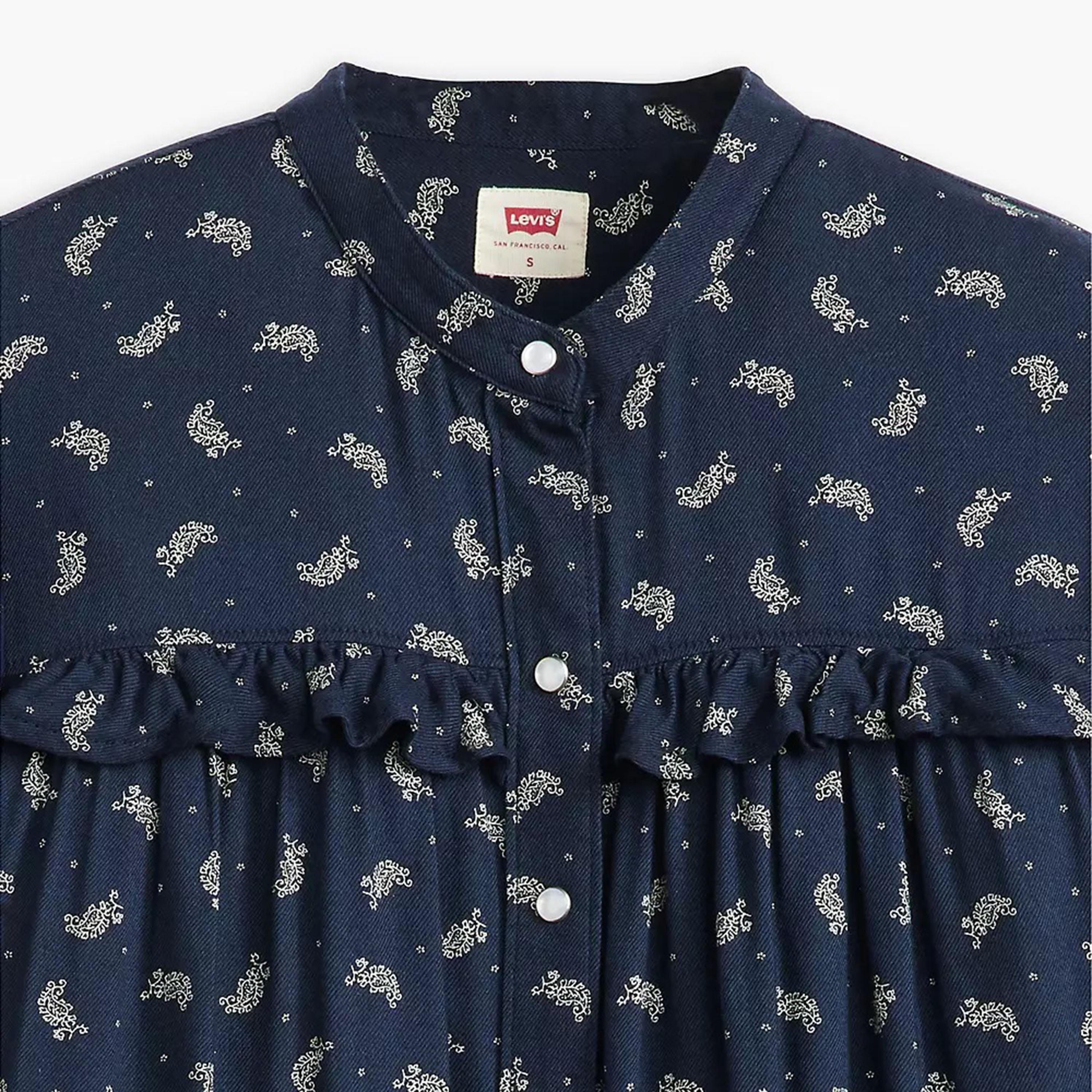 ليفايز- بلوزة للنساء بأكمام طويلة وياقة مزينة بنقشة البايزل-women-clothing-shirtsandblouses-blouses-image-6