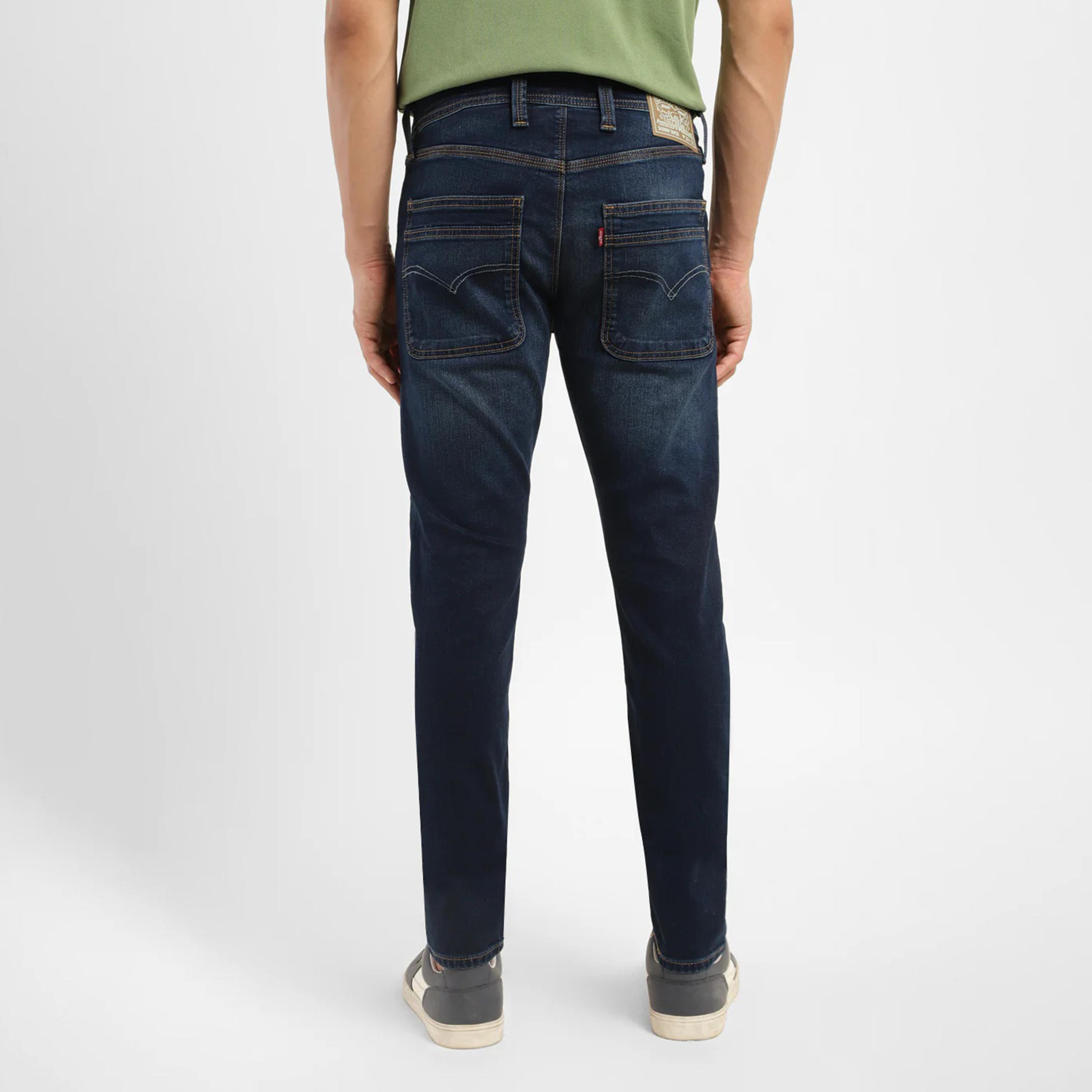 ليفايز- بنطال جينز للرجال سكيني خصر متوسط الارتفاع لون ازرق-men-clothing-bottoms-jeans-image-3