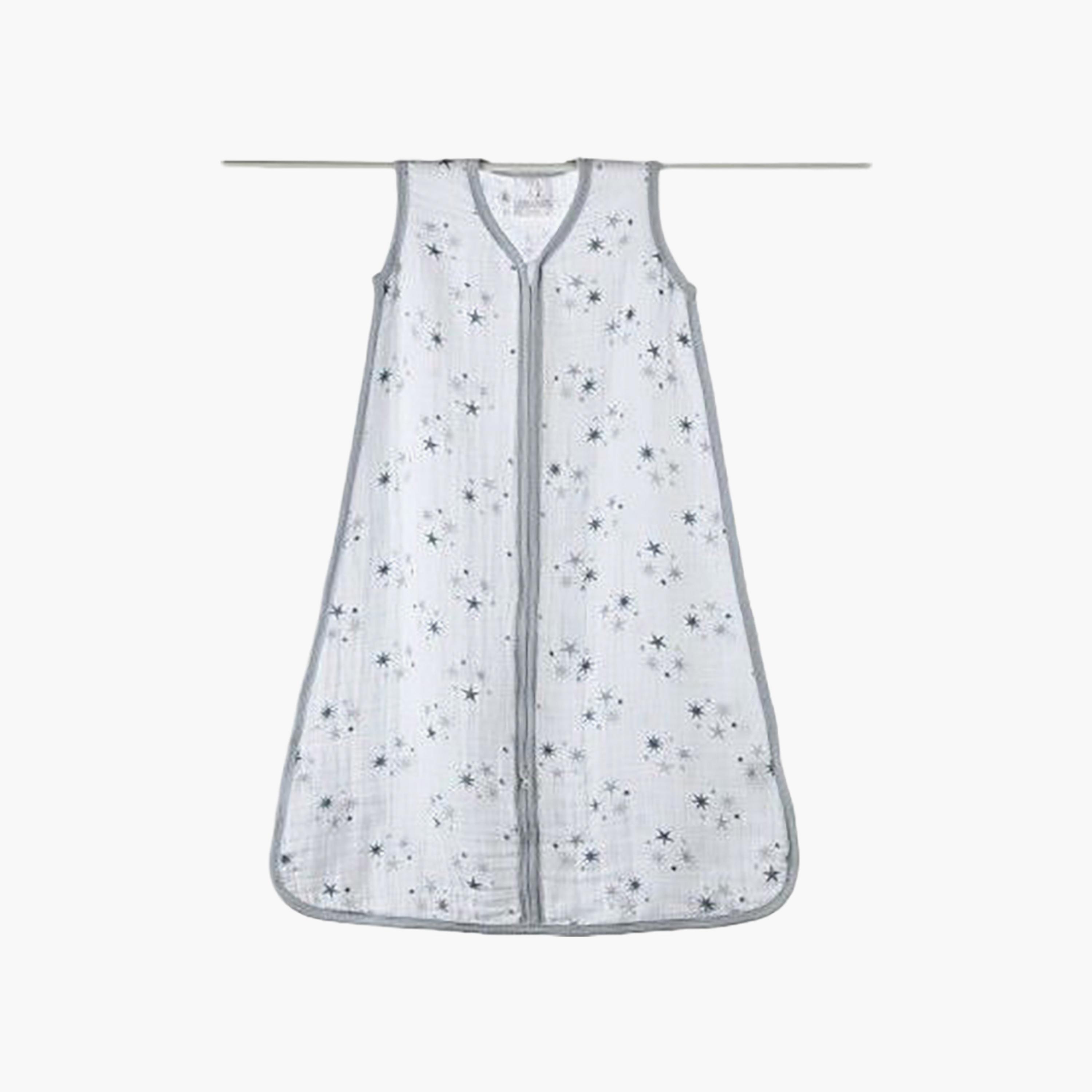 Aden + Anais 100% Cotton Muslin Lightweight Sleeping Bag - Twinkle Star Cluster-baby-nursery-blanketsandswaddles-swaddlesandsleepingbags-image-1
